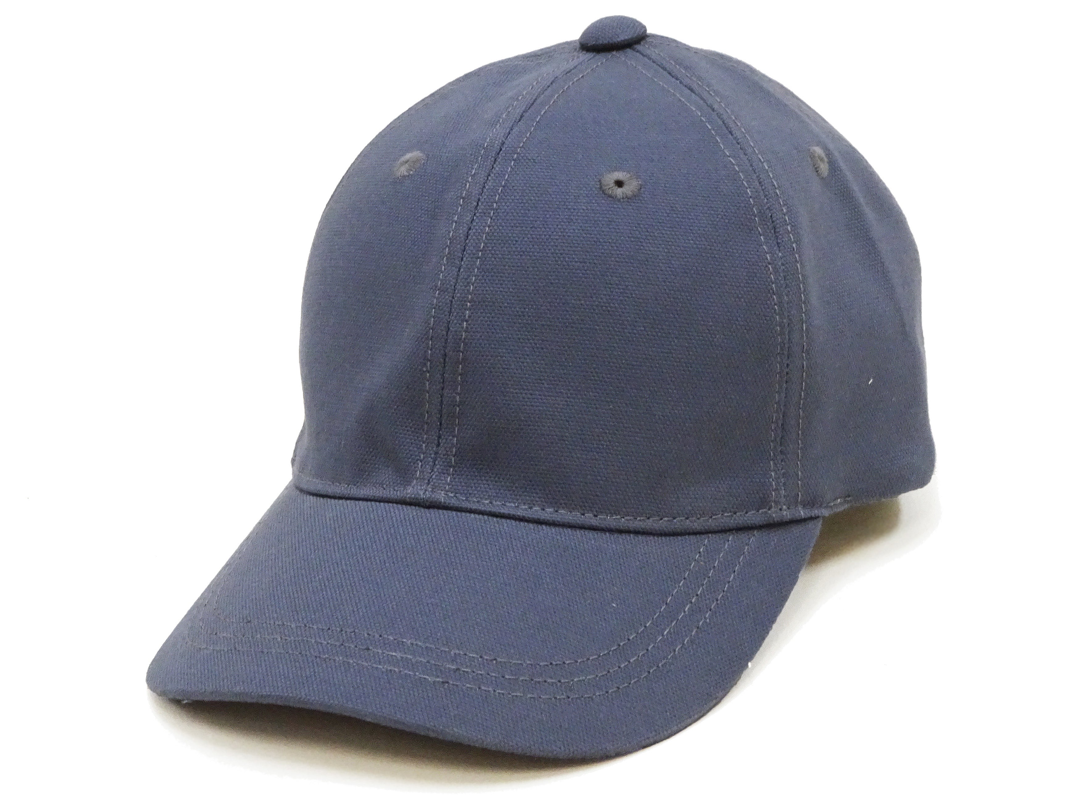 TOYS McCOY Men's Plain Baseball Cap - Solid Color Cotton Oxford Casual Hat (TMA2508) - Grayish Blue for Outdoor Sports & Daily Wear