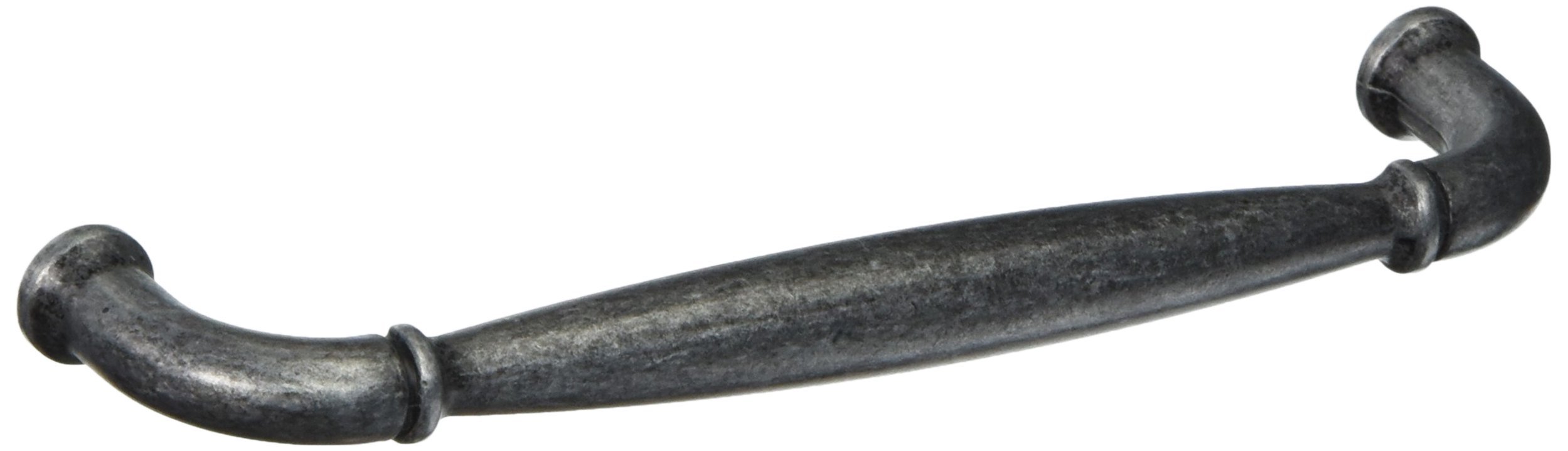 Jeffrey Alexander 737-128SIM Chesapeake Pull Iron Cabinet Handle - Vintage Style Hardware for Kitchen Cabinets, Drawers & Furniture (Set of 1) - Perfect for Home Renovation & DIY Projects