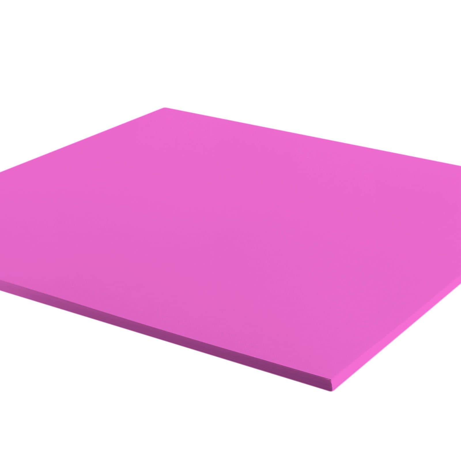 Vaessen Creative Florence Smooth Cardstock - Fuchsia Pink, 216gsm, 12x12 Inches (30.5x30.5cm), 20 Sheets for Scrapbooking, Card Making, Die Cutting & Paper Crafts | Perfect for DIY Projects, Wedding Invitations & Home Decor