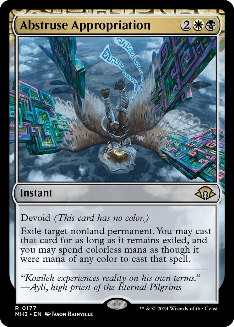 Modern Horizons 3 Abstruse Appropriation MTG Card - Premium Collectible Trading Card for Magic: The Gathering Players & Collectors | Perfect for Deck Building, Tournaments & Gaming Nights