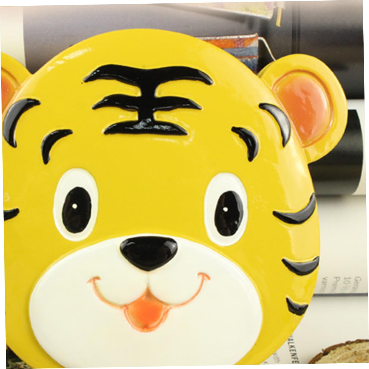 FAVOMOTO Adorable Baby Tooth Keepsake Box - Tiger Pattern Memory Box for First Lost Teeth, Baby Shower Gift & Milestone Keepsake (Perfect for Newborns, Toddlers & Childhood Memorabilia Storage)