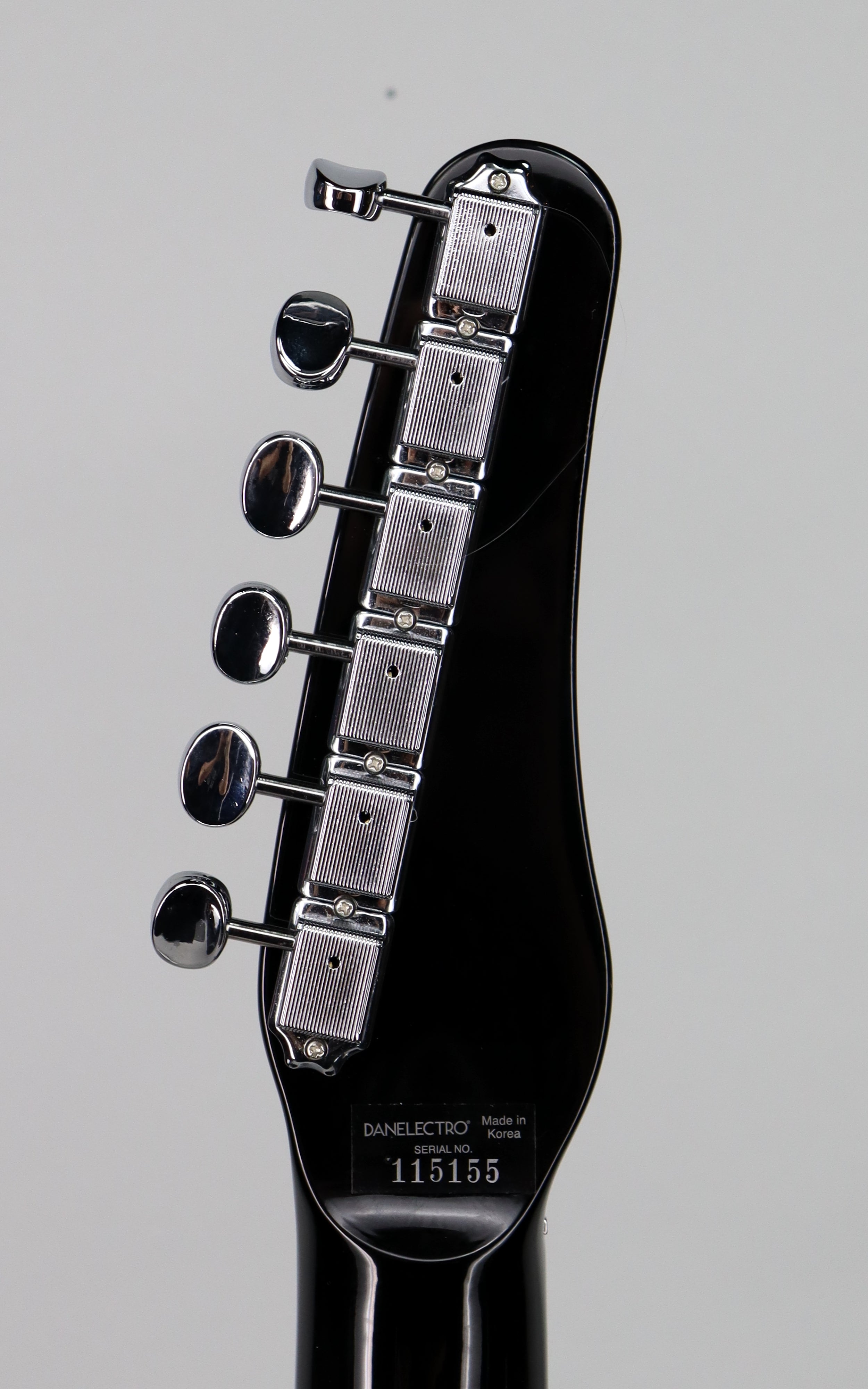 Danelectro '56 Baritone Left Handed Electric Guitar - Black Finish | Perfect for Left-Handed Musicians, Studio Recording & Live Performances