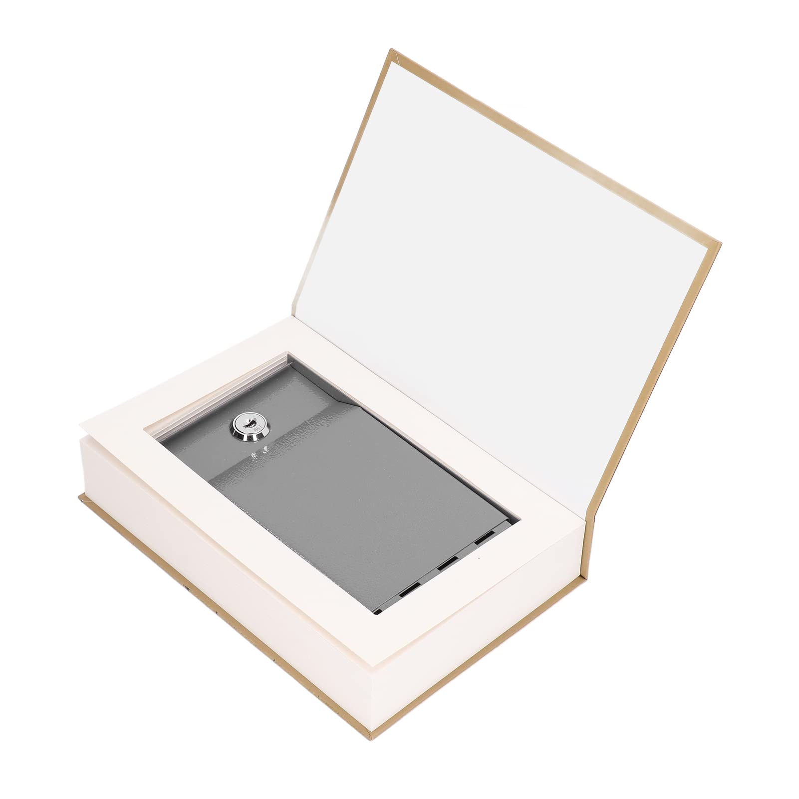 Hidden Lock Box Diversion Book - Secret Storage Safe with Key for Home, Office & Travel - Perfect for Storing Valuables, Cash, and Jewelry Discreetly
