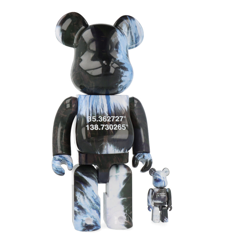 400% + 100% Bearbrick Benjamin Grant Fuji Mount Art Toy Figure - Collectible Vinyl Designer Toy for Home Decor & Office Display