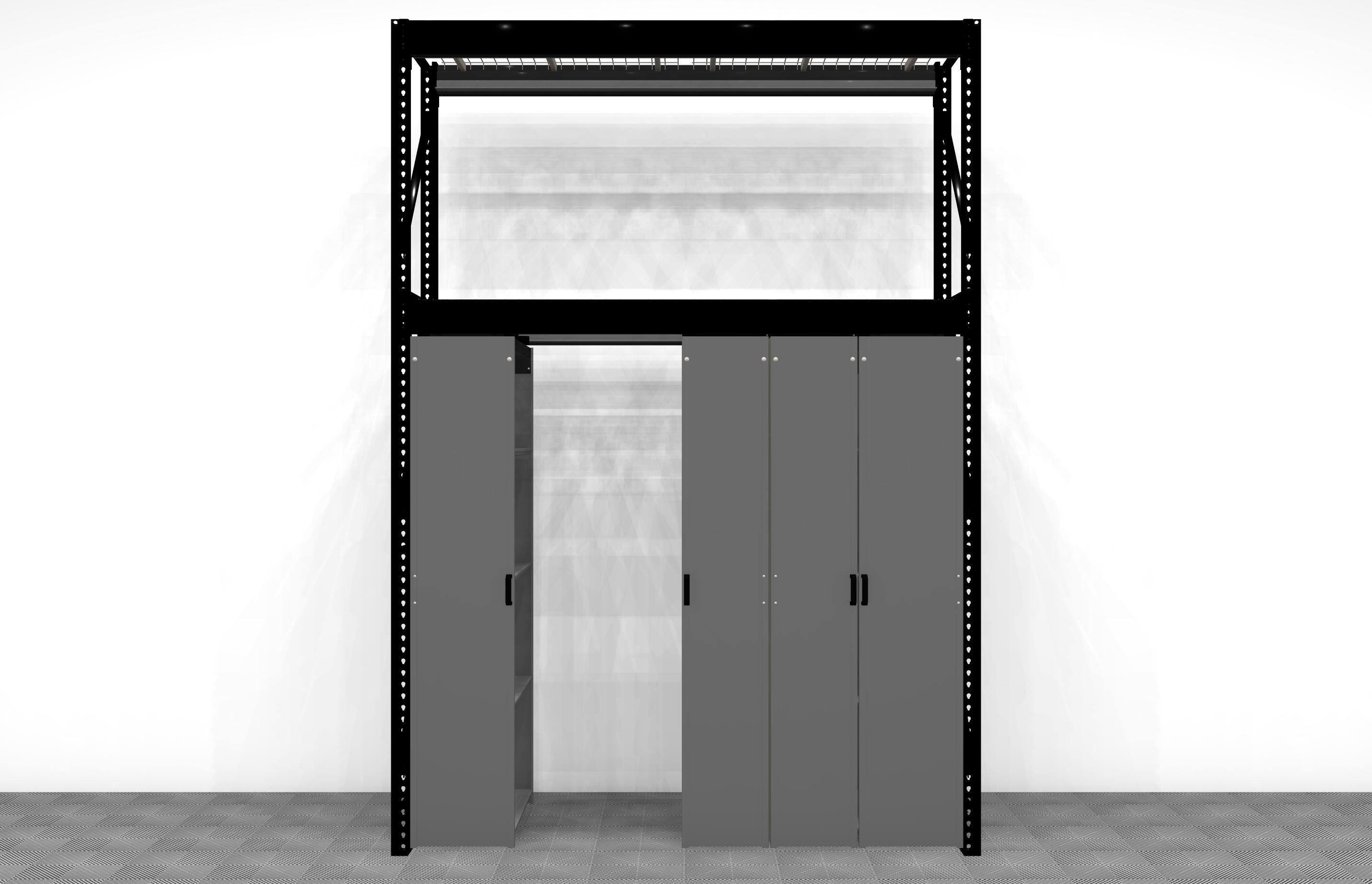 Levrack Heavy Duty Storage Shelving Units - Durable Metal Shelves for Garage, Warehouse & Home Organization