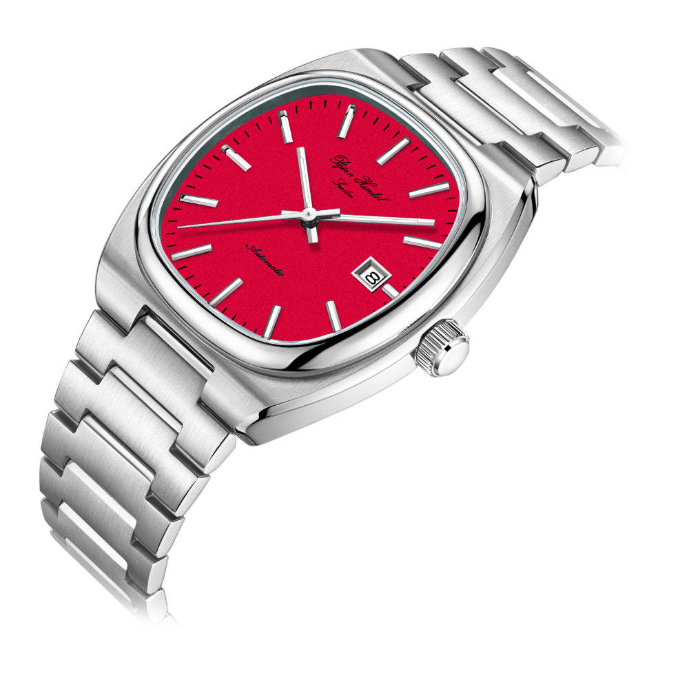 Bjorn Hendal Men's Stainless Steel Watch with Silver Strap - A01SB8BS - Perfect for Business, Casual & Formal Wear