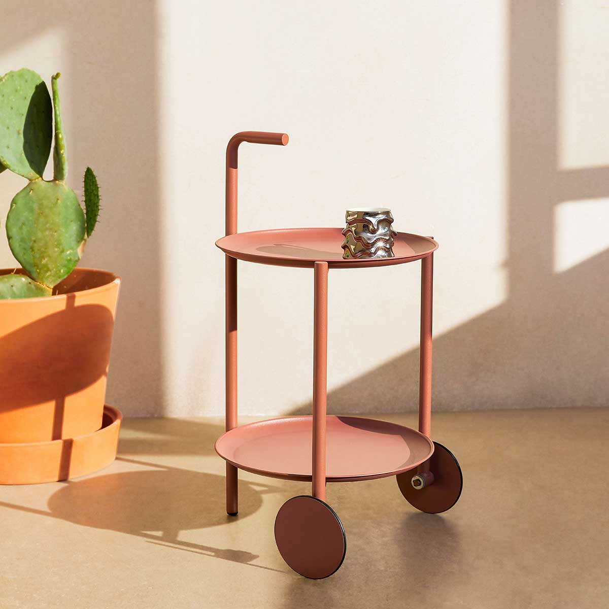 Vera Side Table - Modern Nightstand with Storage Shelf, Bedroom End Table for Small Spaces - Perfect for Living Room, Bedroom, or Office Use
