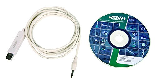 INSIZE IST-SD Digital Calibration Cable - High Precision Measurement Tool for Industrial Equipment & Machinery Testing | Perfect for Quality Control, Maintenance & Calibration Labs