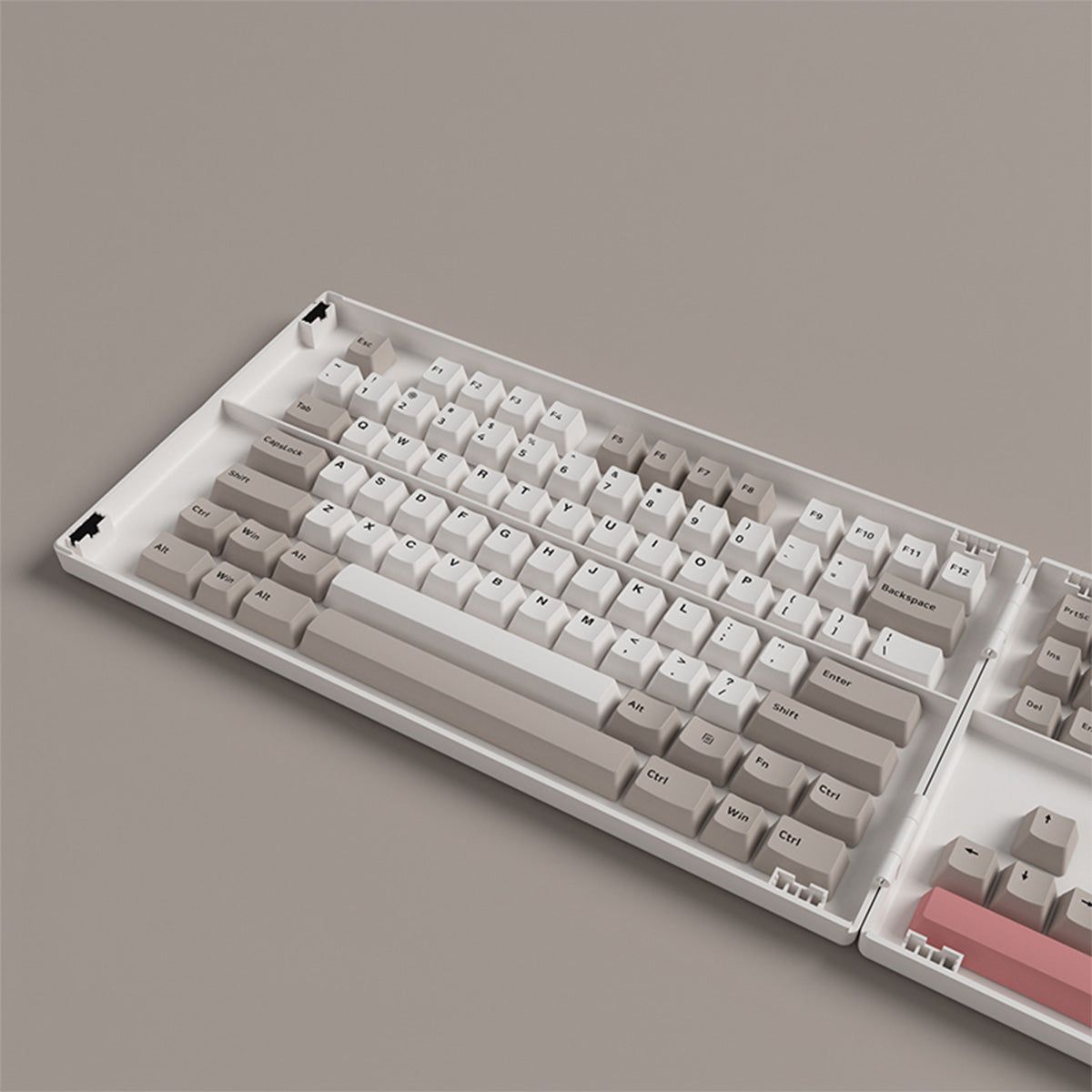 Akko 9009 Retro Fullset PBT Doubleshot Cherry Profile 177 pcs Keycaps - Mechanical Keyboard Keycap Set for Typing, Gaming & Office Work (Compatible with MX Switches)