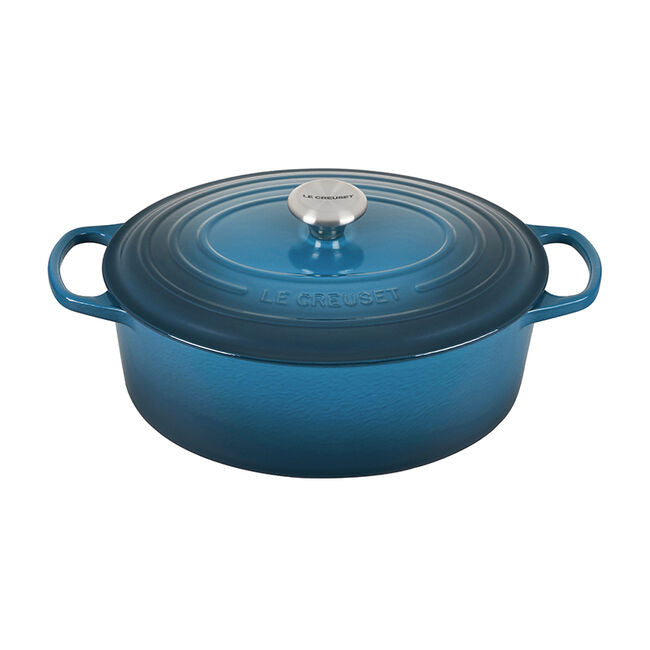 Le Creuset 6.75 Quart Oval Dutch Oven - Enameled Cast Iron Cookware for Braising, Roasting & Baking - Perfect for Family Dinners, Soups & Casseroles