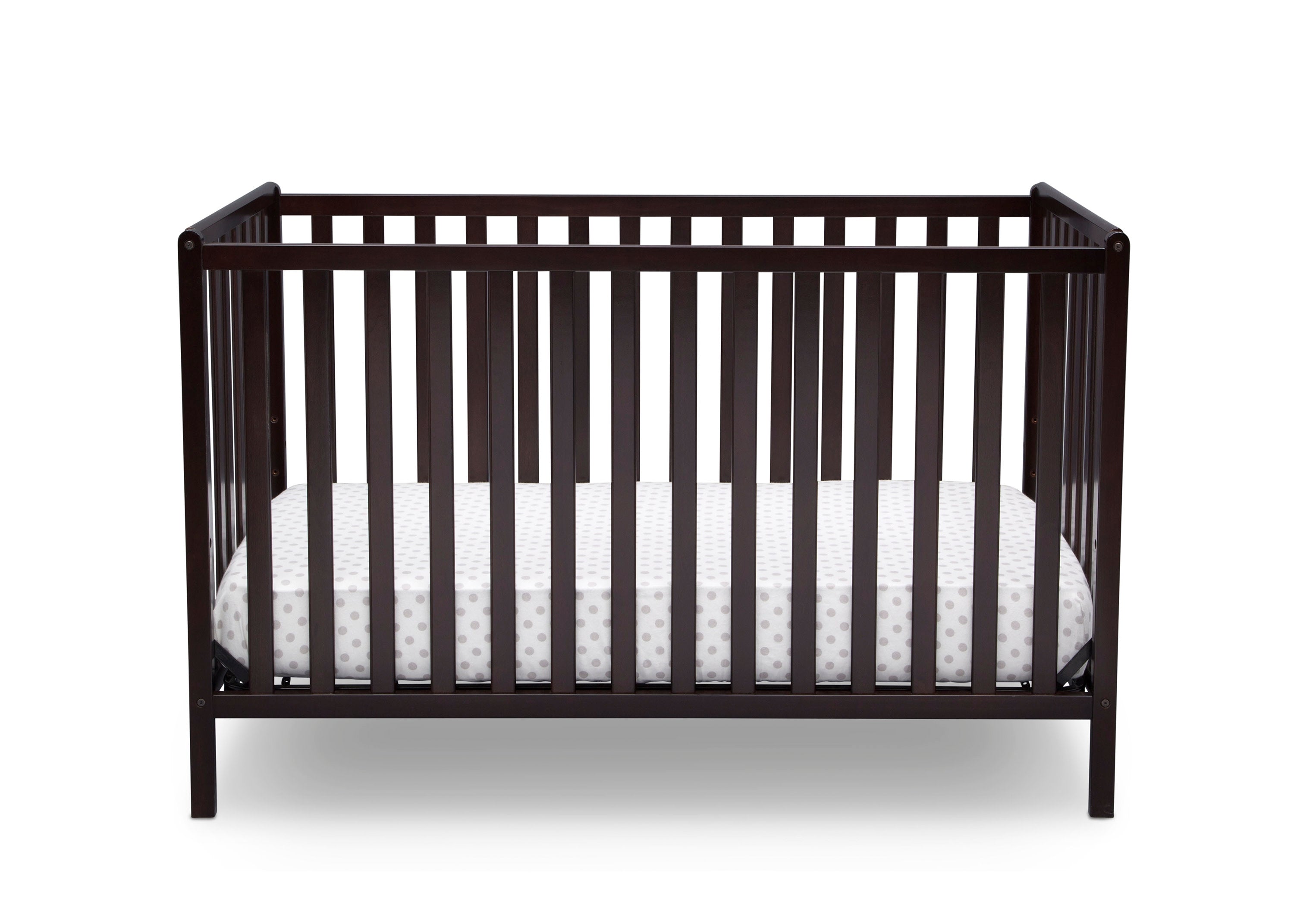 Heartland 4-in-1 Convertible Baby Crib - Toddler Bed, Daybed & Full-Size Bed - Safe Nursery Furniture for Newborn to Adult - Perfect for Baby Rooms, Daycare Centers & Guest Bedrooms