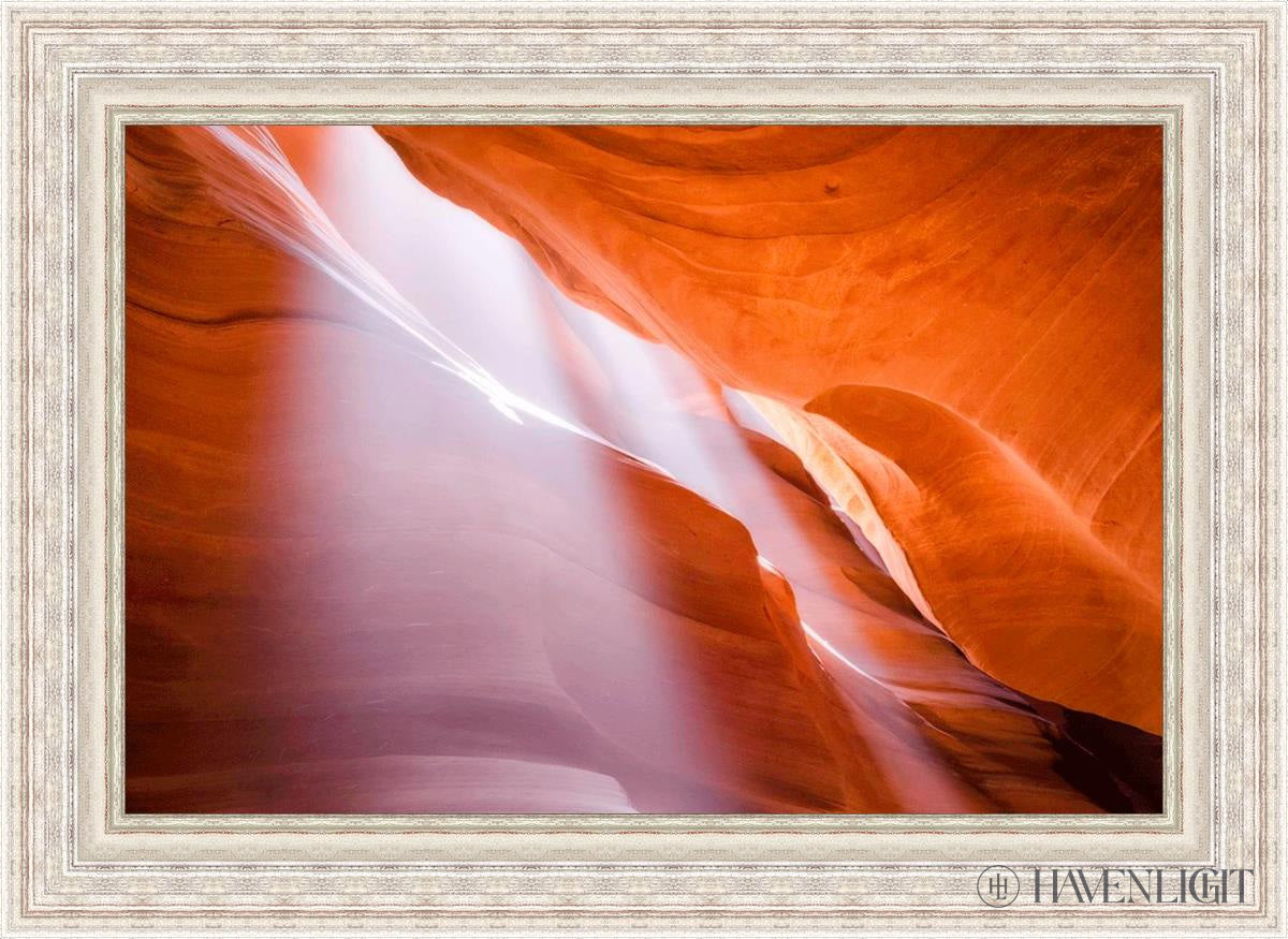 Stunning Antelope Canyon Light Shafts Photography - Natural Sunbeams in Slot Canyon - Perfect for Wall Art, Travel Inspiration & Desert Landscape Decor