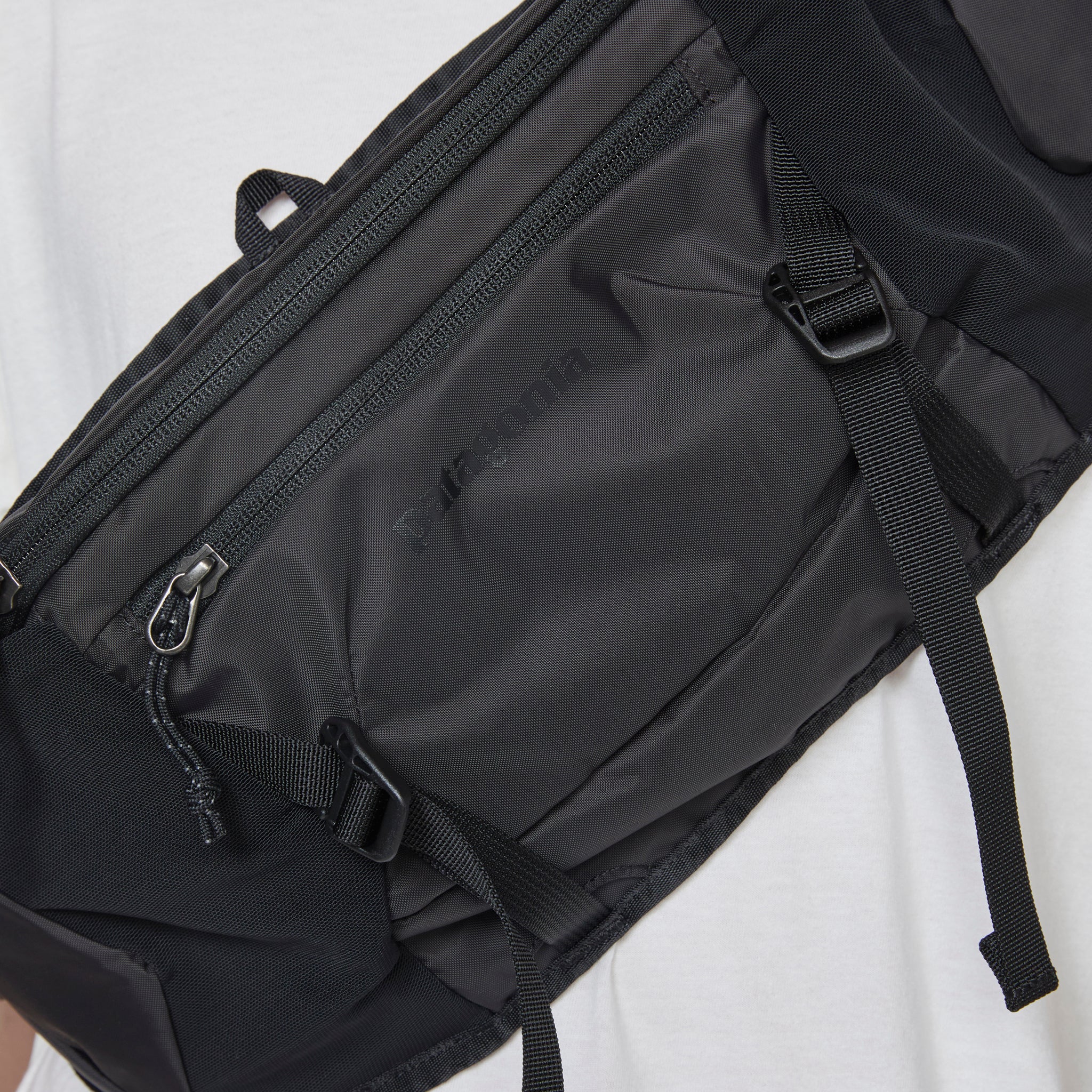 Dirt Roamer Waist Pack - Black - Water Resistant Fanny Pack for Hiking, Running, Travel & Outdoor Adventures
