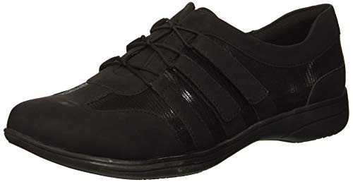 Black Patent Suede