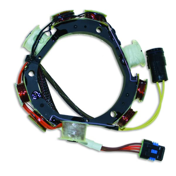 CDI Electronics Johnson Evinrude 173-4821 Stator 9 Amp - Replacement Stator for Outboard Motors - Perfect for Marine Engine Repair & Maintenance