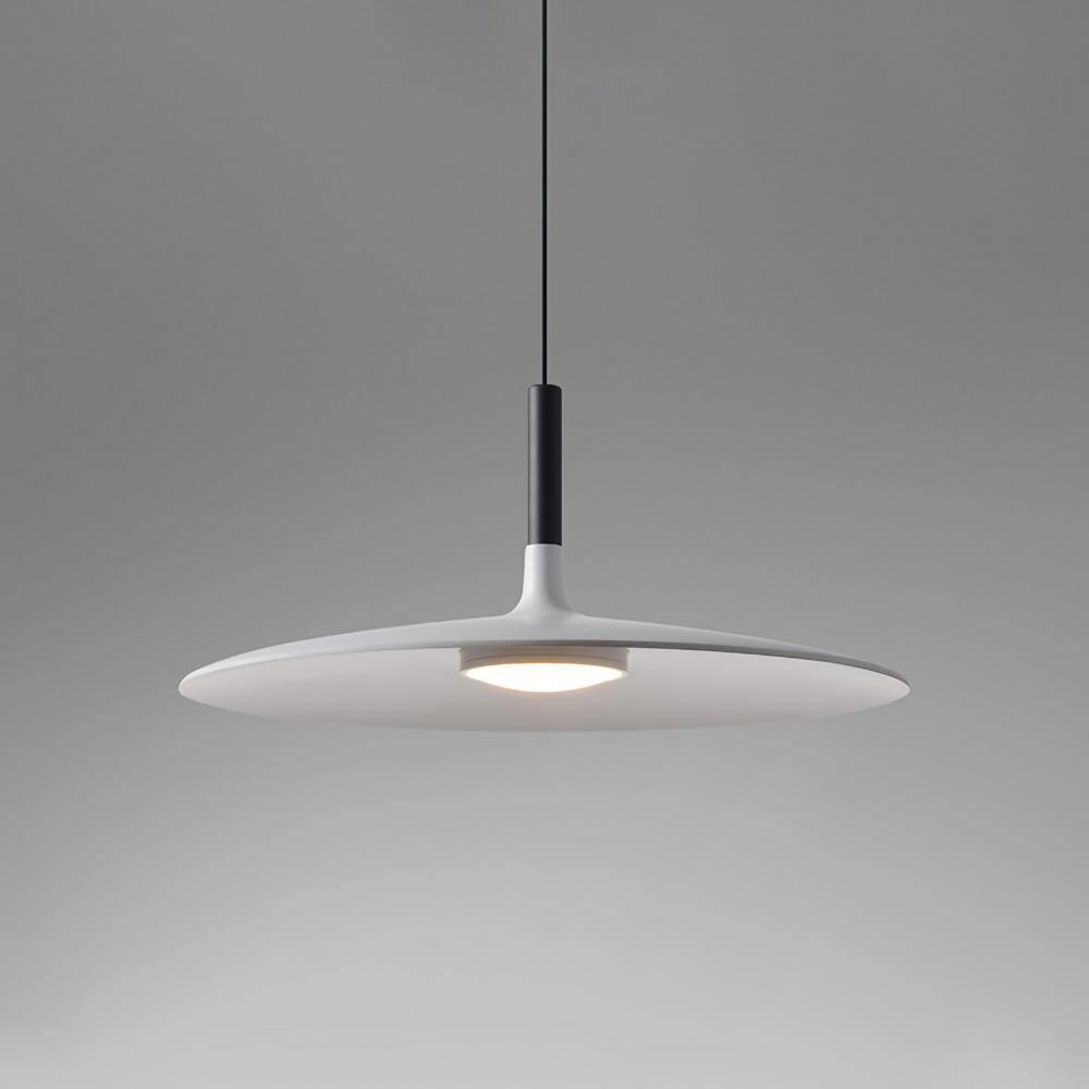 Aplomb Modern Metal Pendant Light - Industrial Style Ceiling Hanging Lamp for Kitchen Island, Dining Room & Bedroom Lighting