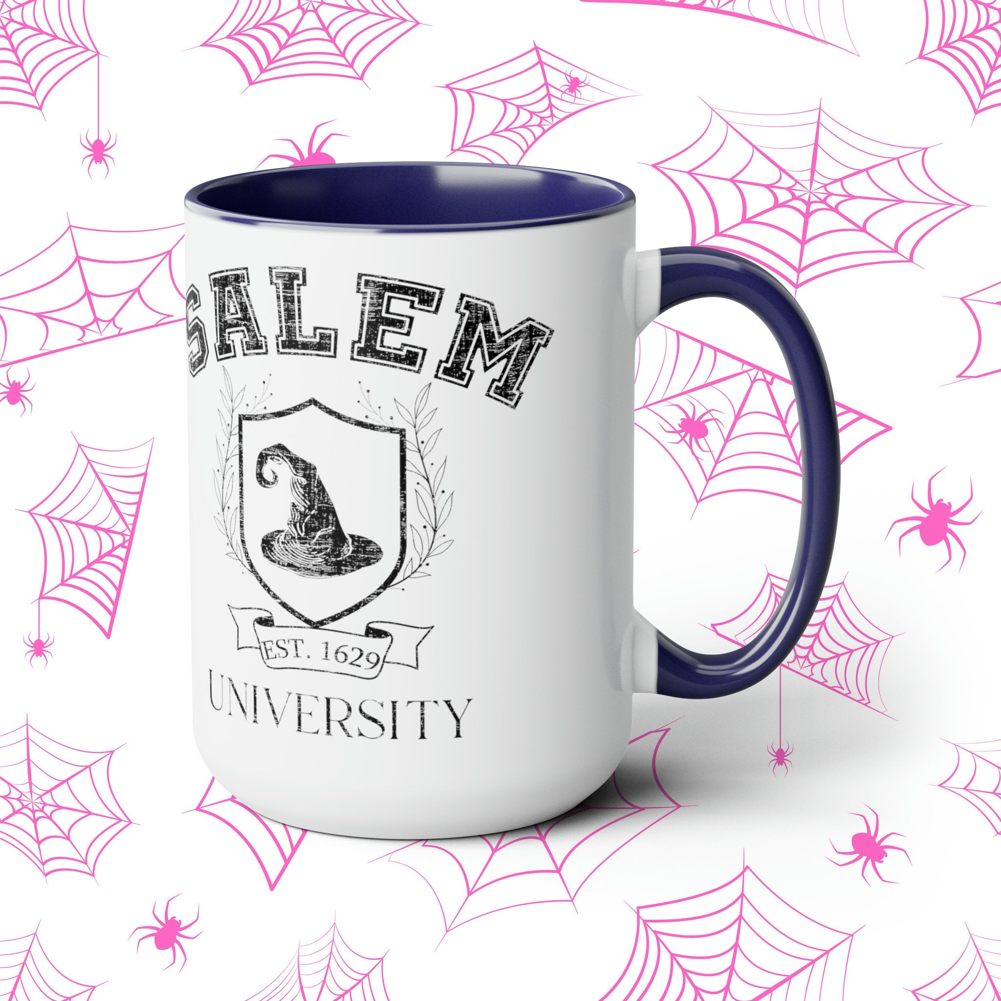 Salem Witchy Mug - Spooky Halloween Coffee Cup - Perfect for Witch Lovers & Halloween Gifts - Great for Coffee, Tea & Hot Cocoa