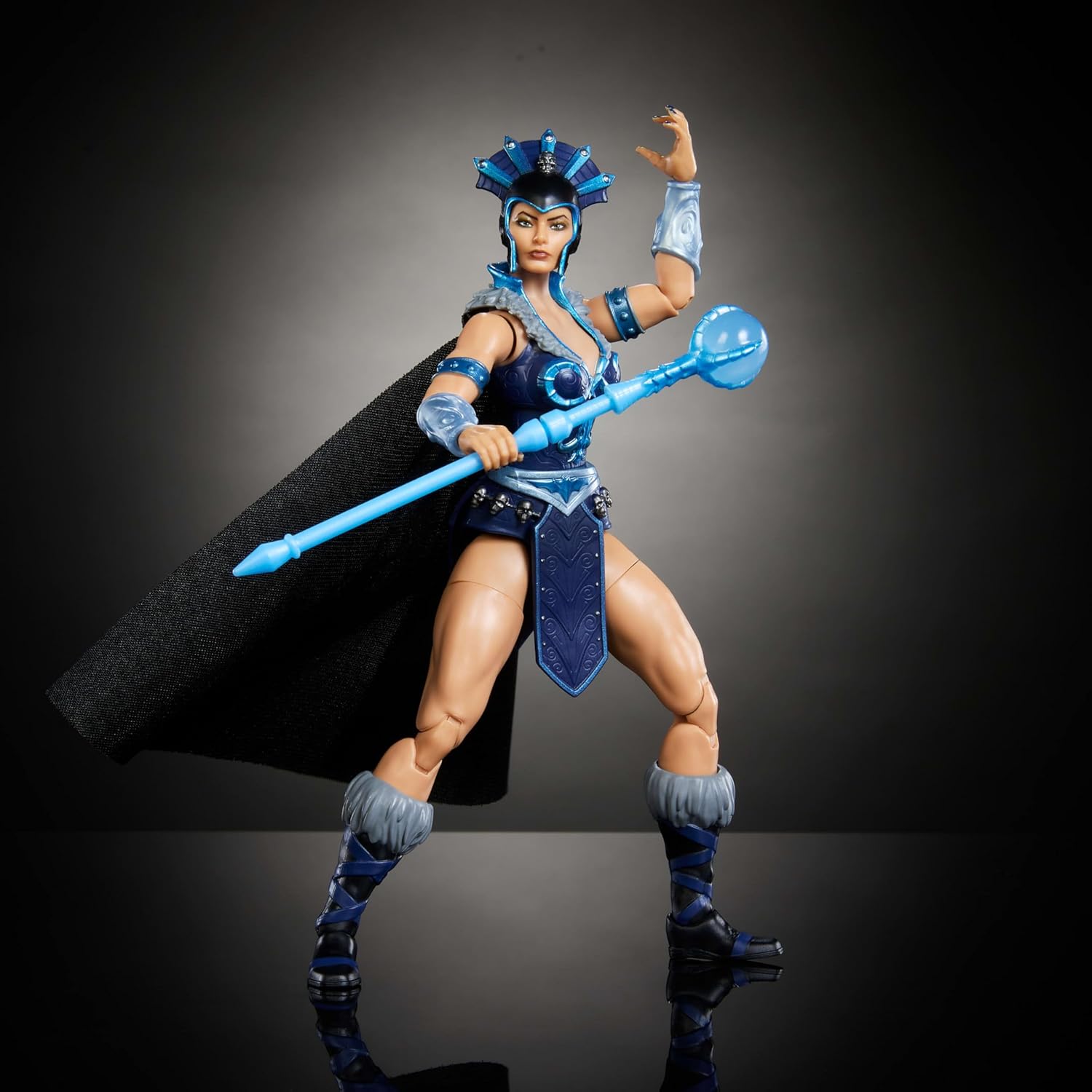 New Eternia Evil Lyn Action Figure - Masters of the Universe Masterverse by Mattel | Collectible Toy for Fans & Display | Perfect for Home Decor, Gift Giving & Cosplay Inspiration