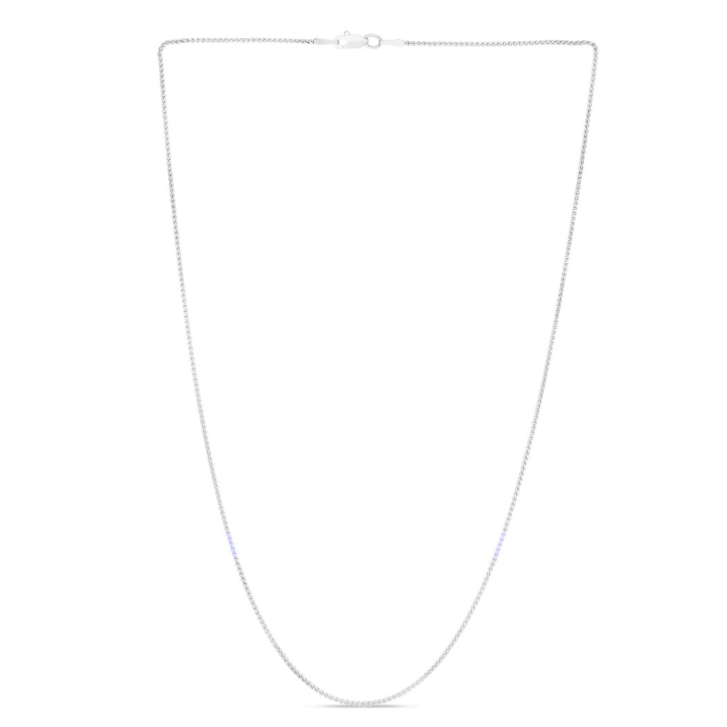 14K Gold Wheat Chain Necklace for Women & Men - Round Link Design, Adjustable Lengths - Perfect for Layering, Gifts & Everyday Wear