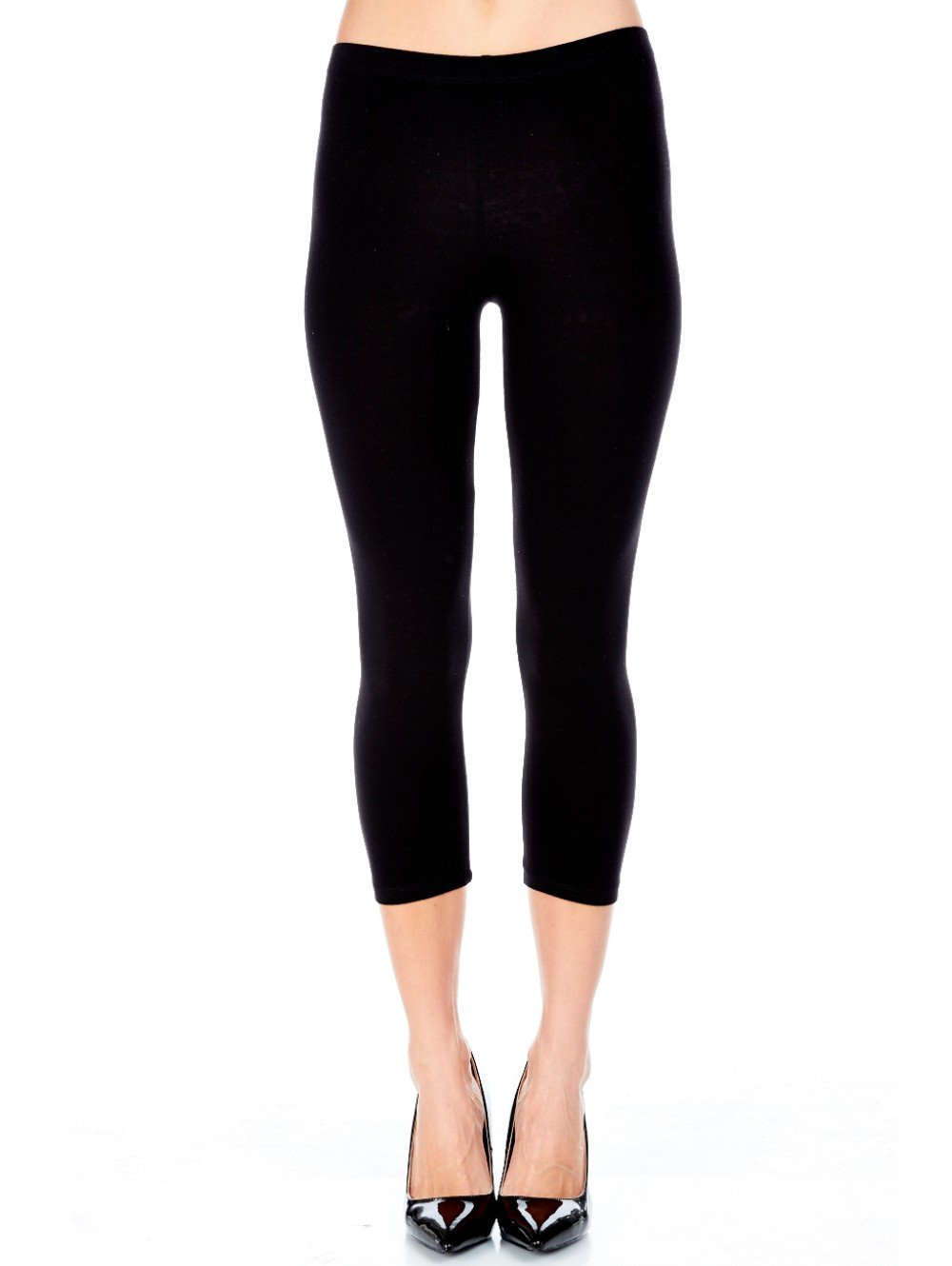 Bozzolo Women's Capri Pants - Comfortable Stretch Yoga Pants for Workout, Lounge & Travel | Lightweight Breathable Casual Summer Pants