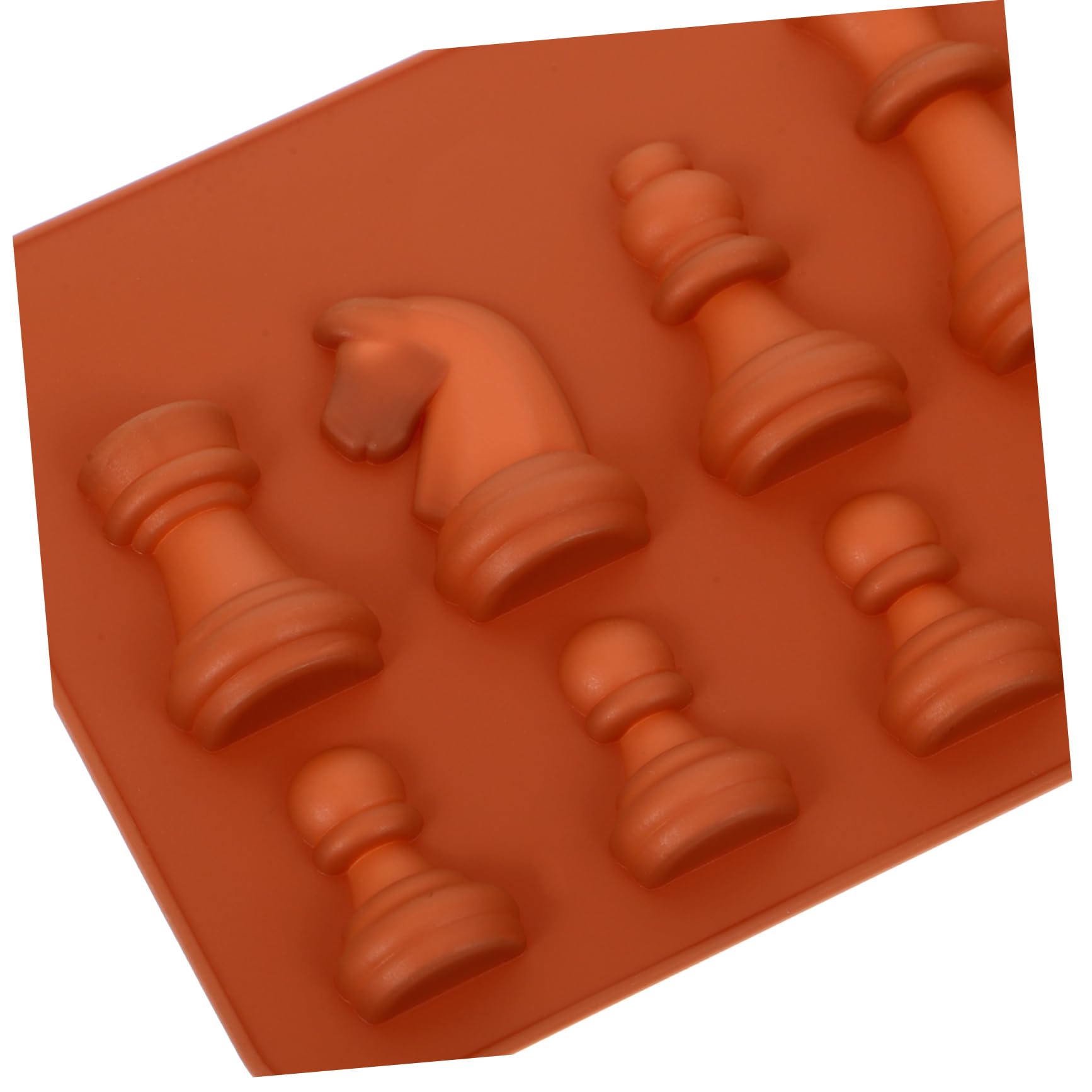 16-Piece Silicone Chess Molds for Resin, Chocolate, Soap, Baking - 3D Chess Shape Ice Cube & Cake Molds - Perfect for DIY Crafts, Party Decor, and Unique Gifts