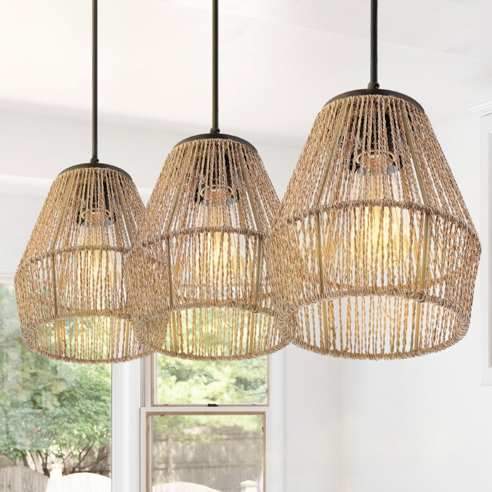 Bohemian Coastal LED Pendant Light - 30
