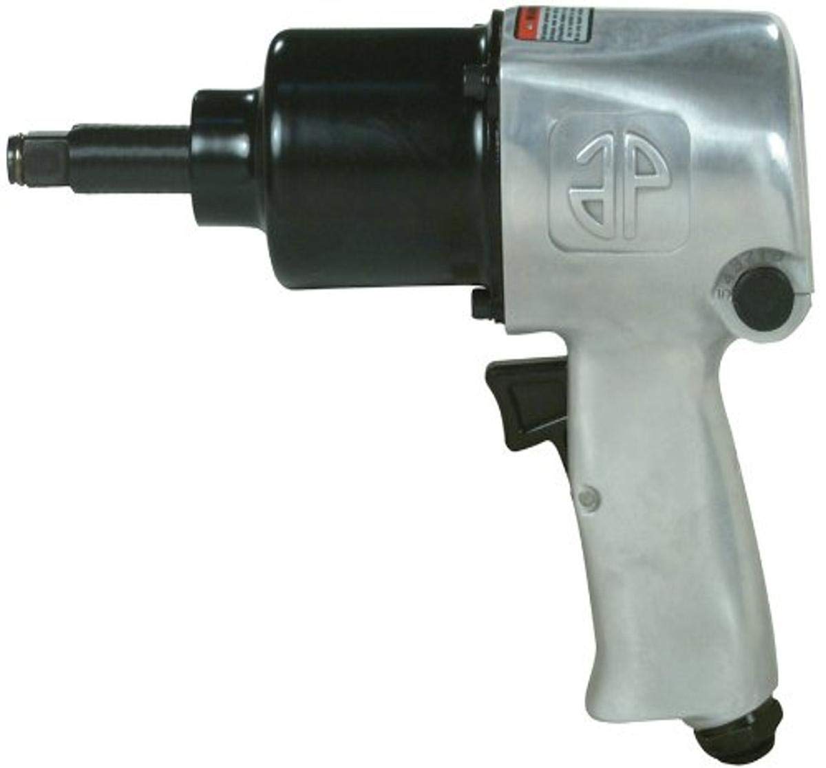 Astro 1812L 1/2-Inch Impact Wrench with 2-Inch Anvil - Twin Hammer Design for Heavy-Duty Automotive & Industrial Use - Perfect for Tire Changes, Construction & Mechanical Repairs