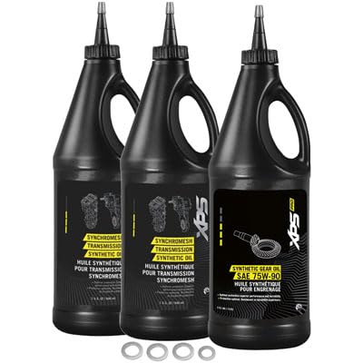 Can-Am Outlander Max 6x6 450 Oil Change Kit (2020-2021) - Tusk Drivetrain Maintenance Kit with Can-Am Oil - Perfect for ATV Maintenance & Off-Road Adventures