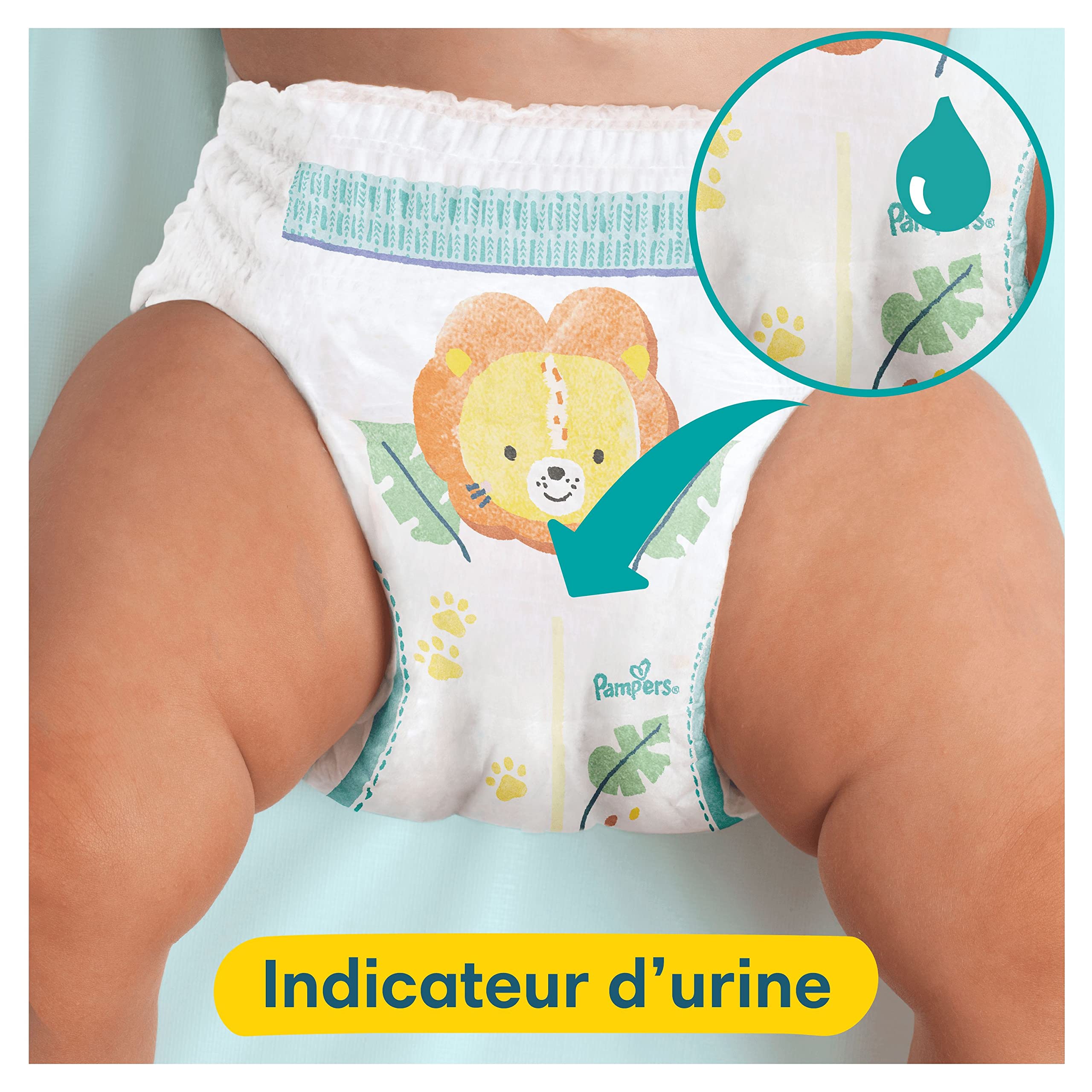 Pampers Baby Diapers Pants Size 6 (15 kg+) - Premium Protection, Extra Large with Leakproof Pocket - 132 Count Monthly Supply Box - Perfect for Active Toddlers & Overnight Use