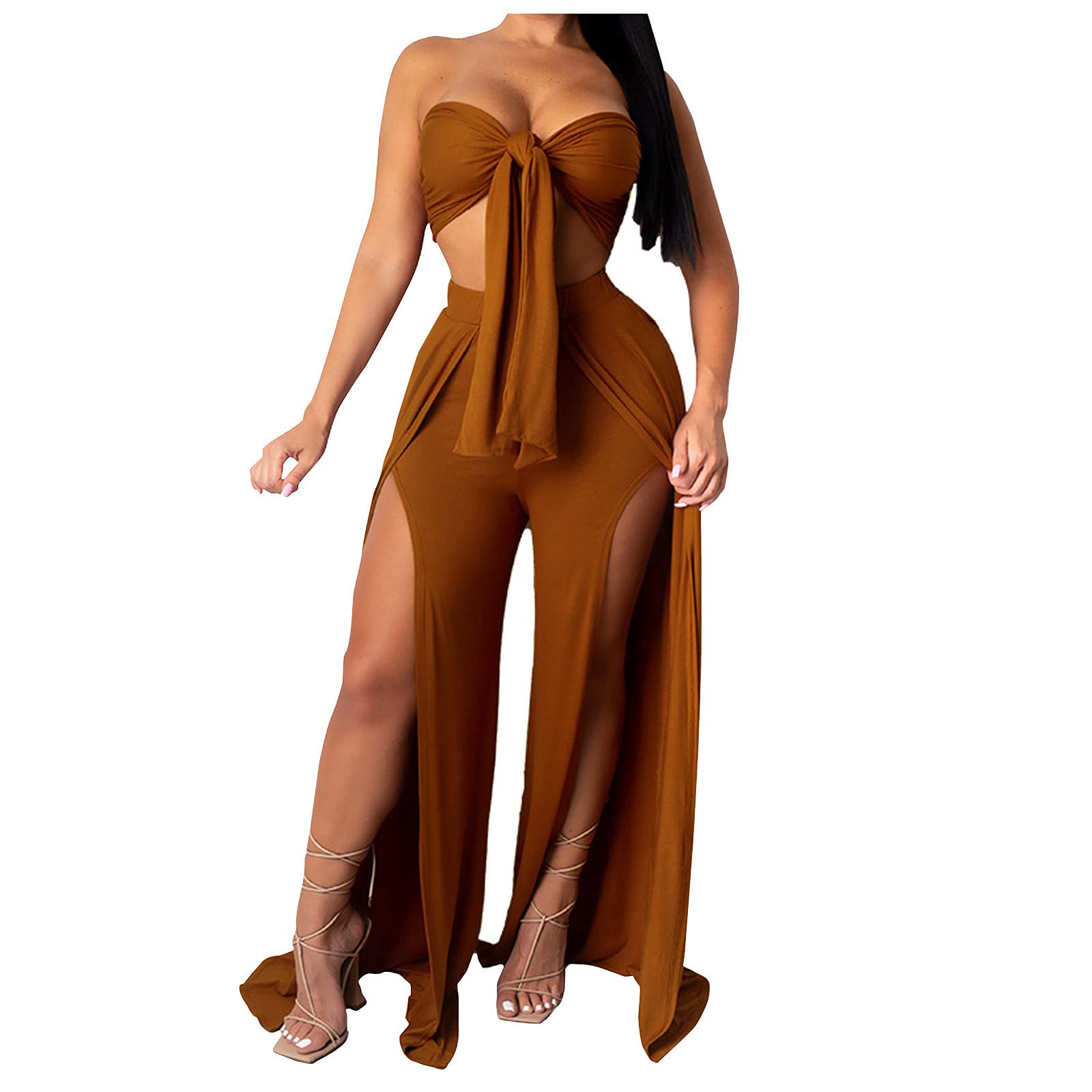 Women's High Waist Slimming Jumpsuit with Pockets - Fashionable Workout & Jogging Outfit for Weight Loss - Perfect for Gym, Running, and Casual Outings