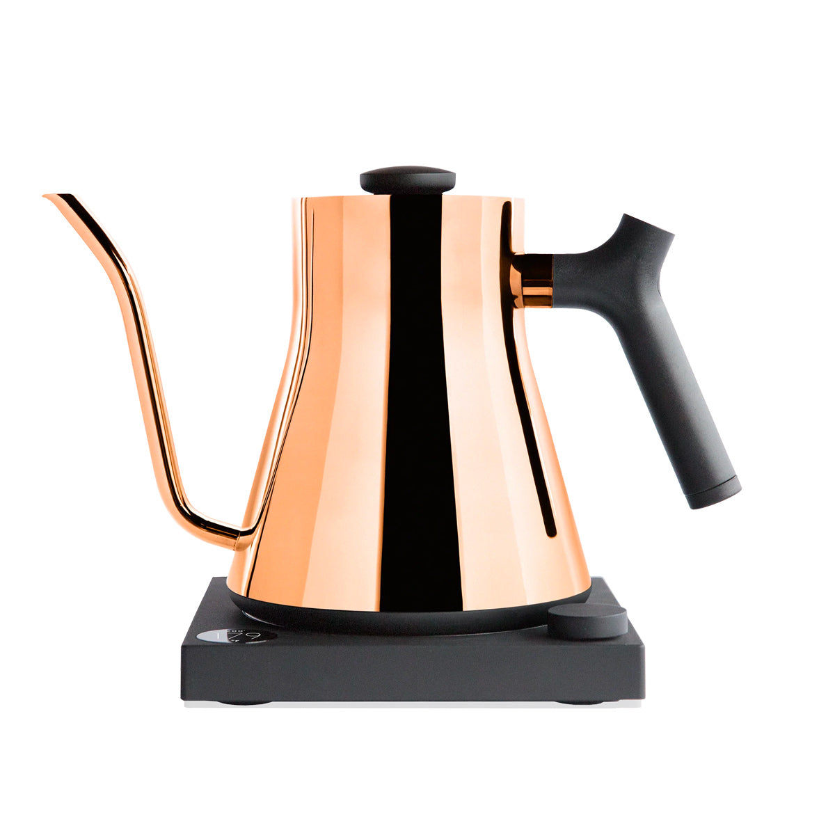 Fellow Stagg EKG Electric Gooseneck Kettle - Precision Pour Over Coffee & Tea Maker with Temperature Control, Copper Finish - Perfect for Home Baristas & Specialty Brewing