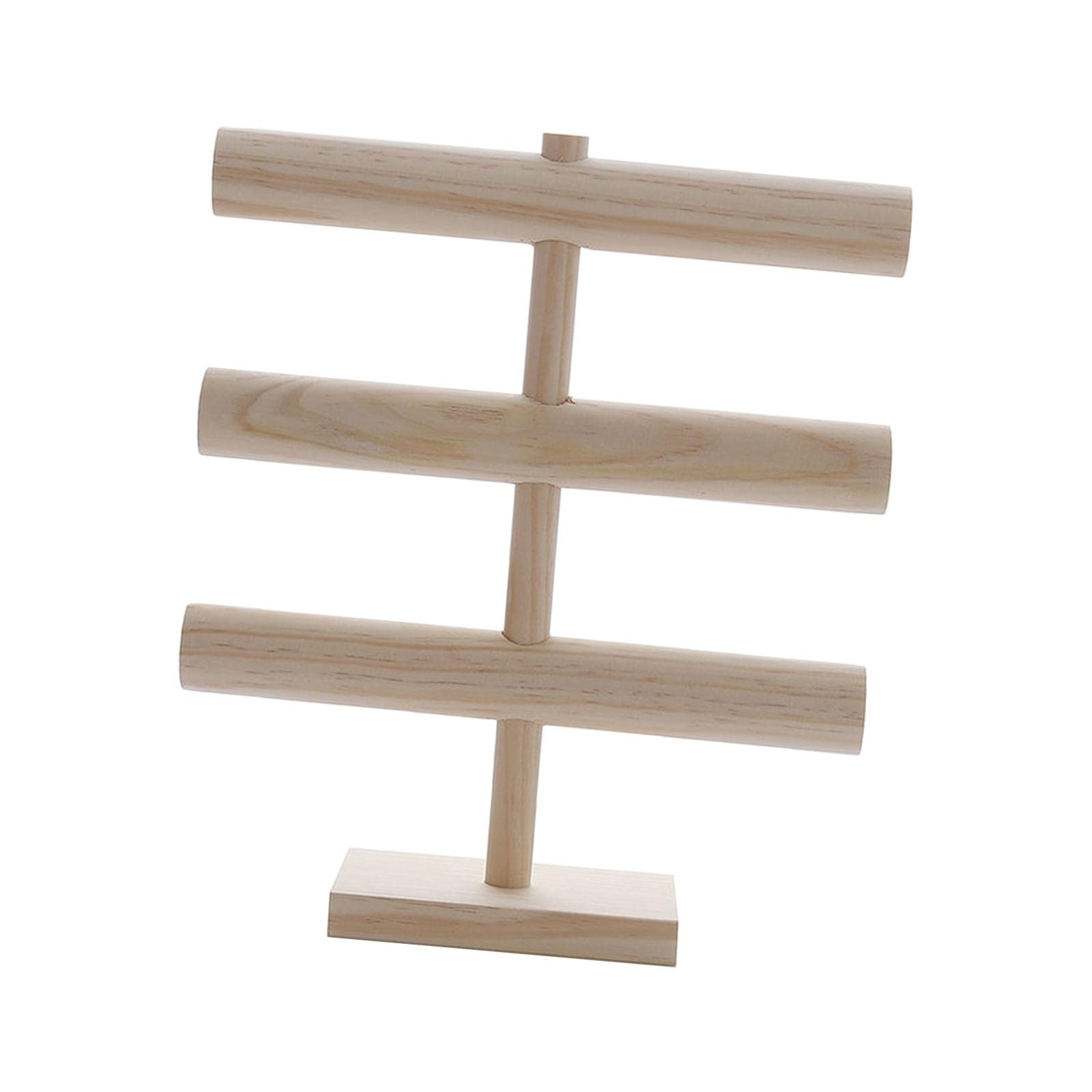 3-Tier Desktop Bracelet Display Stand - Elegant Jewelry Organizer for Bangles, Watches, Hair Ties & Accessories - Perfect for Jewelry Stores, Live Streaming & Home Decor Showcase