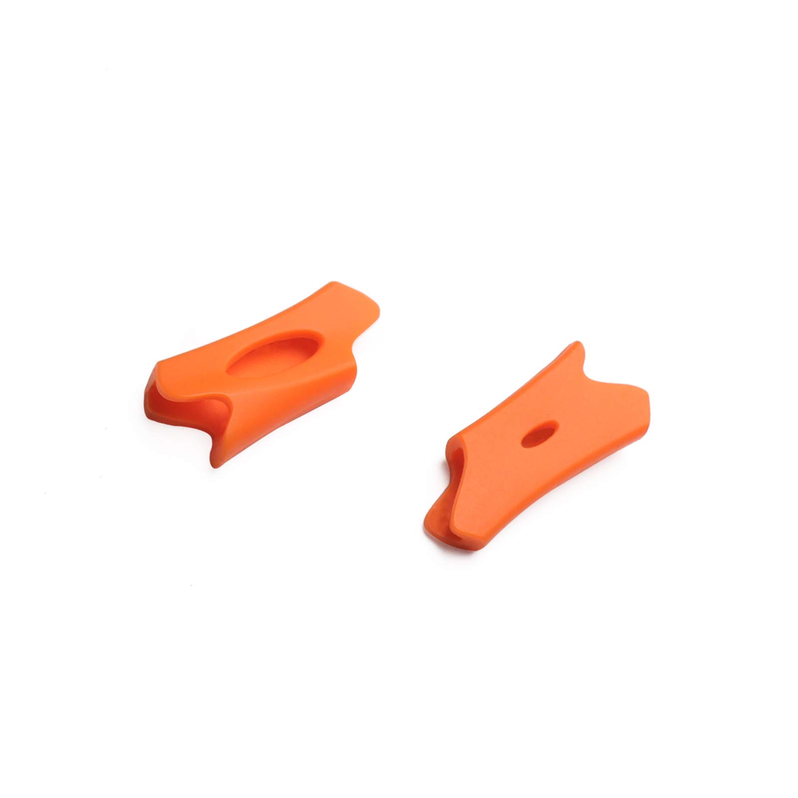 Oakley Flak Jacket & Flak Jacket XLJ Sunglasses Replacement Earsocks & Nosepiece Kit - Orange Rubber Cushions for Sports, Running, Cycling & Outdoor Activities