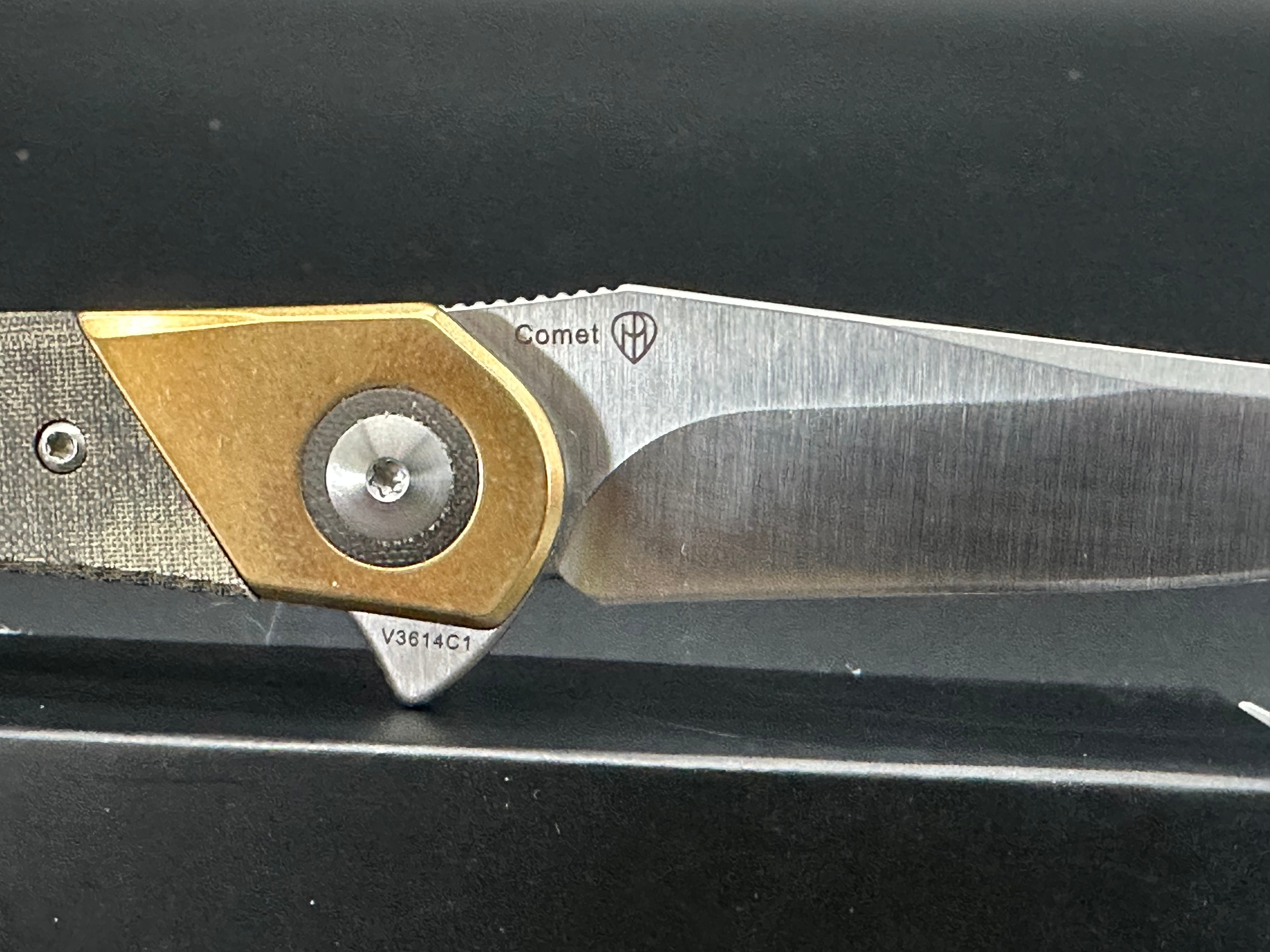 Kizer Comet EDC Pocket Knife - High-Quality Folding Knife for Outdoor, Camping & Everyday Carry | Durable & Sharp Blade for Hiking, Survival & Utility Tasks