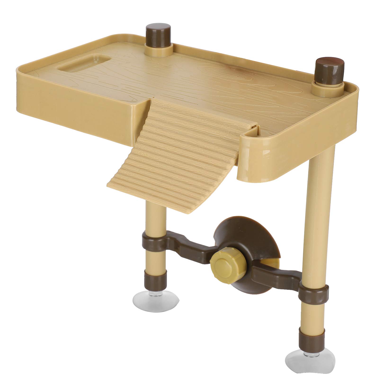 Joyzan Turtle Floating Dock - Aquarium Basking Platform for Turtles, Frogs & Reptiles - Climbing Ramp & Resting Terrace - Fish Tank Accessories for Sunbathing & Relaxation - Perfect for Aquatic Pets in Home & Office Aquariums