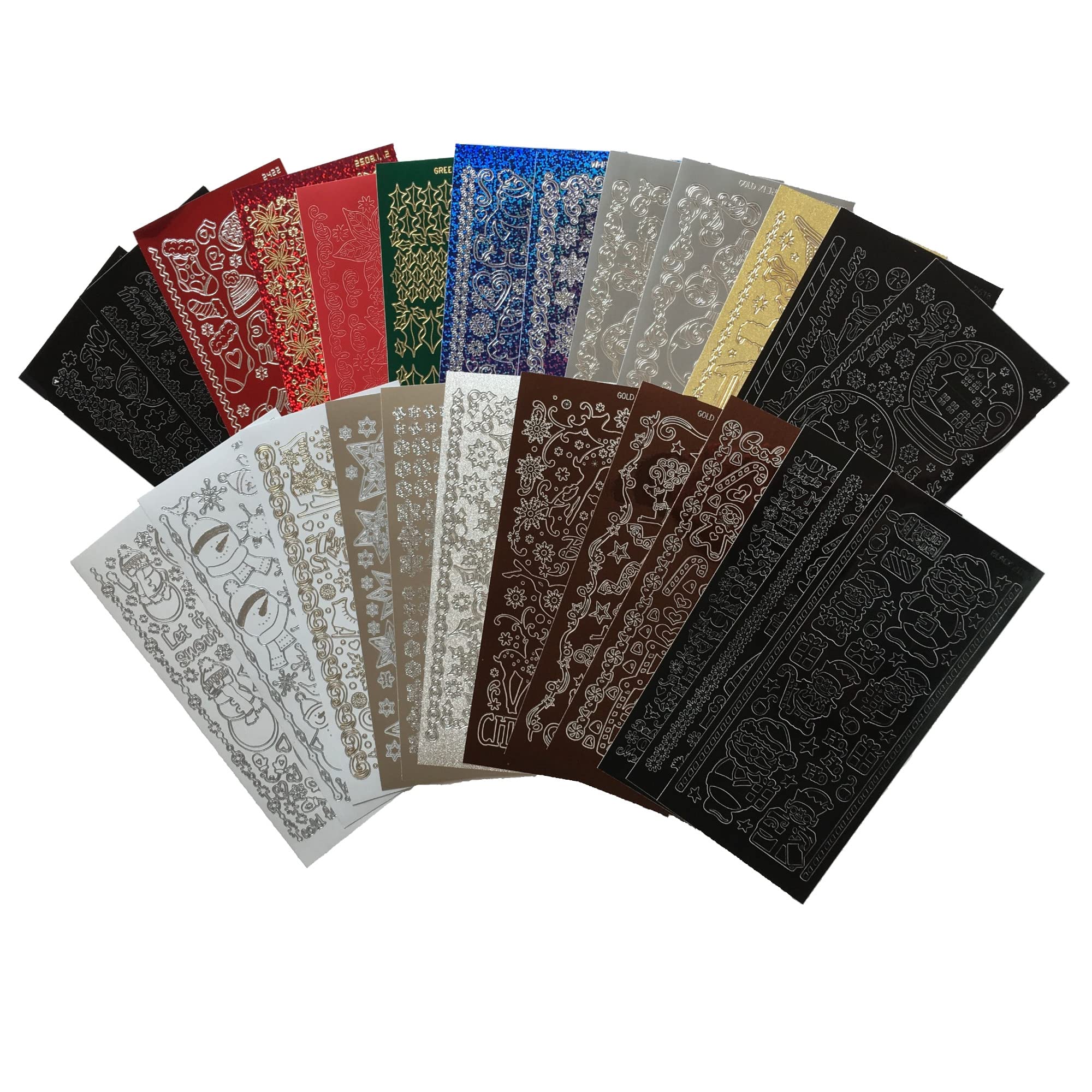 Dazzles Stickers for Scrapbooking & DIY Crafts - Creative Gift Making