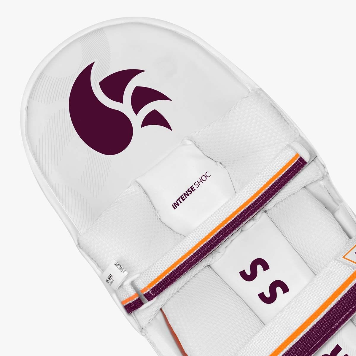 DSC Intense Shock Batting Leg Guard - Cricket Protective Gear for Maximum Safety & Comfort - Perfect for Practice, Matches & Training Sessions