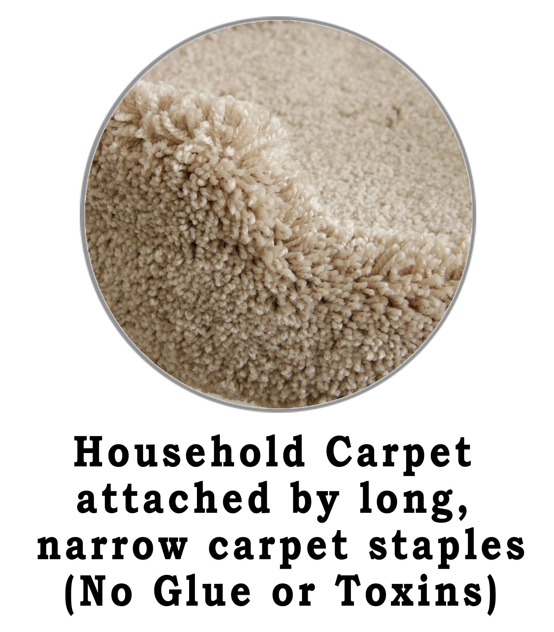 Premium Solid Wood Triangle Cat Scratching Post with Sisal & Carpet Poles - Handmade in USA, Natural Green - Perfect for Indoor Cats, Furniture Protection & Playtime Enrichment
