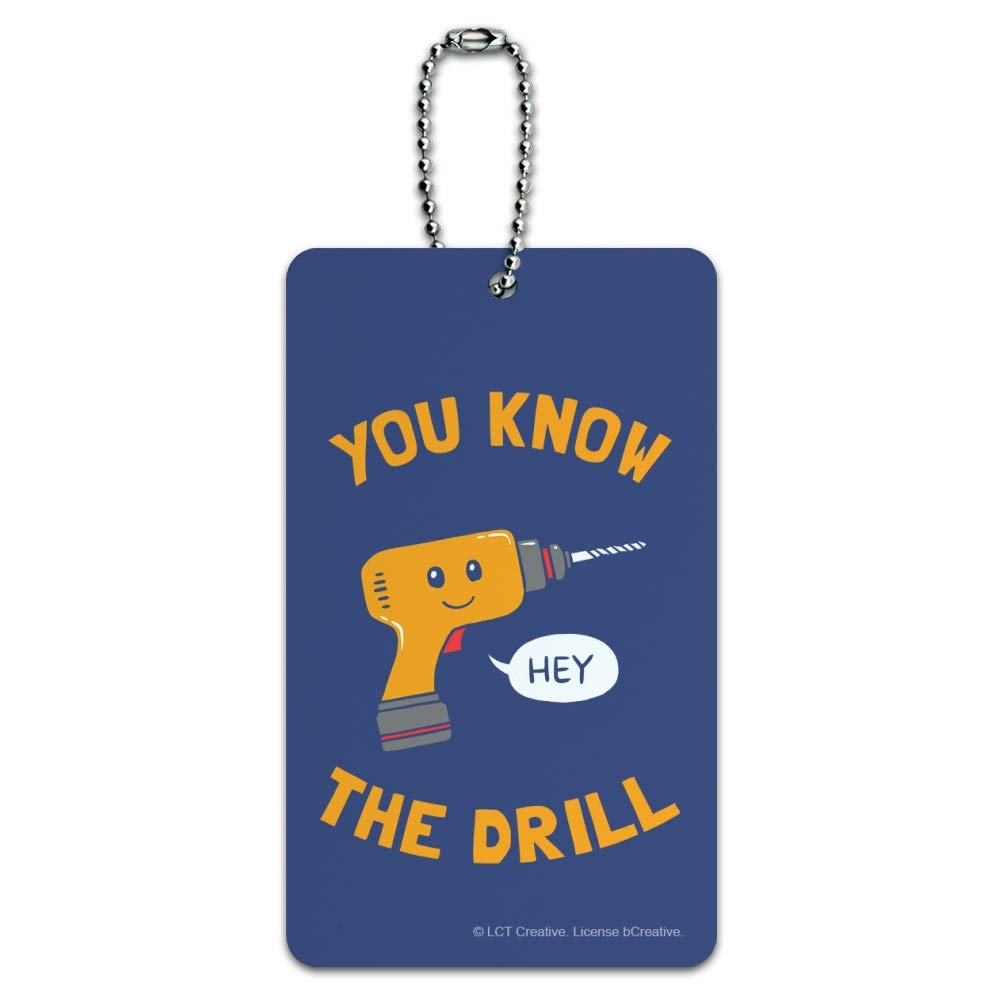 Funny Luggage ID Tag - Humorous Suitcase Card for Carry-On Bags - Perfect for Travel, Gifts & Unique Identification