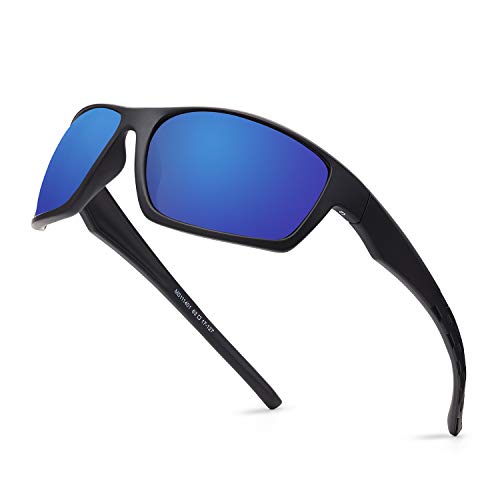 B-matt Black/Blue Lens