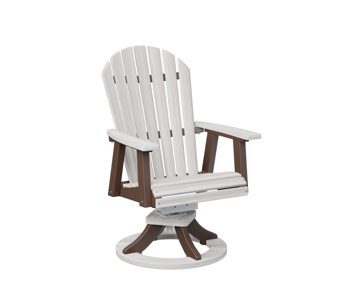 Berlin Gardens Comfo Back Swivel Rocker Dining Chair - Ergonomic Outdoor Patio Furniture for Relaxing & Dining - Perfect for Backyard, Garden, Poolside & Deck Use