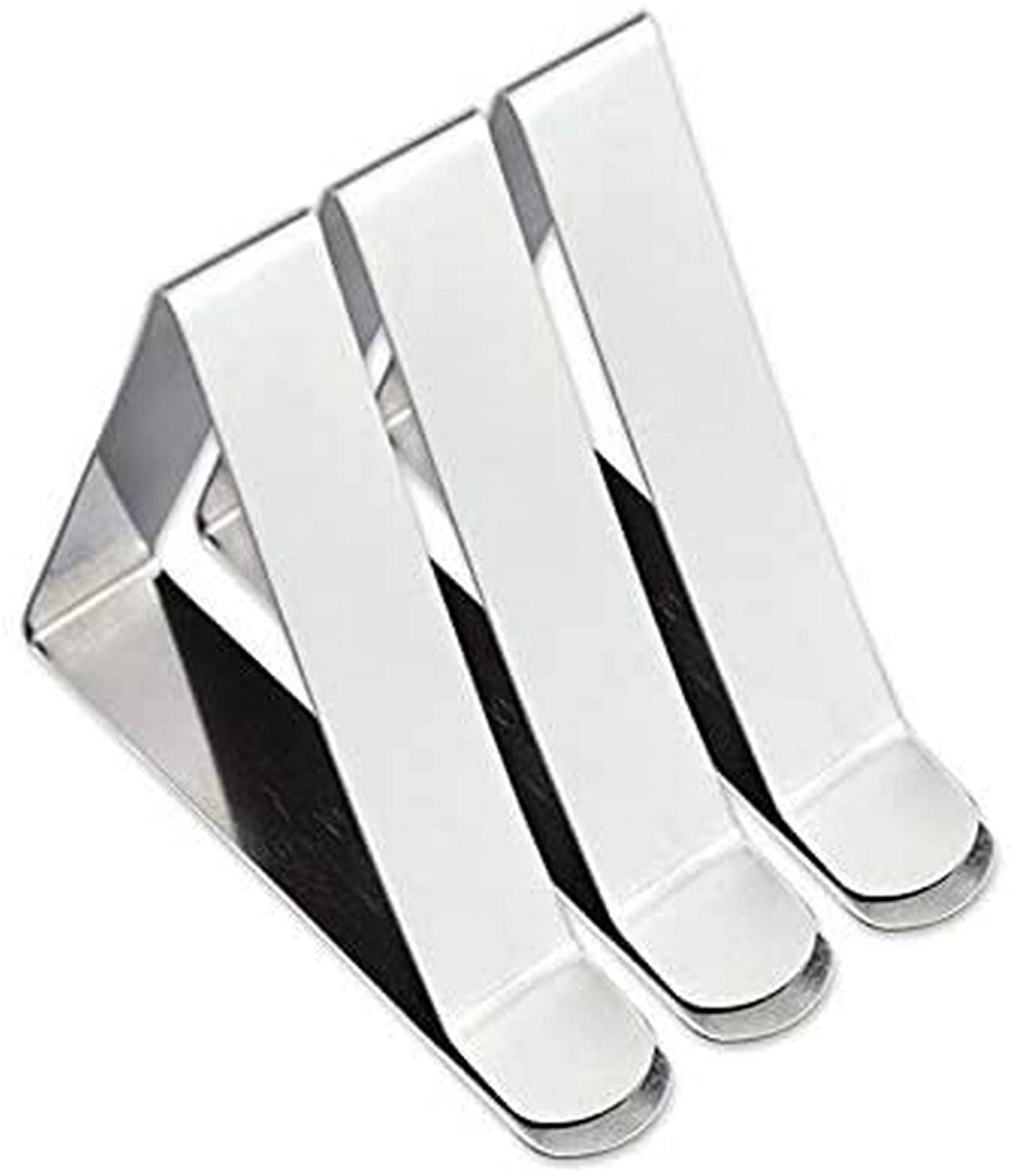 12-Pack Stainless Steel Adjustable Tablecloth Clips - Heavy Duty Table Cover Clamps for Outdoor Picnics, Parties & Events - Securely Holds Tablecloths on Windy Days (Ideal for Weddings, BBQs & Camping)