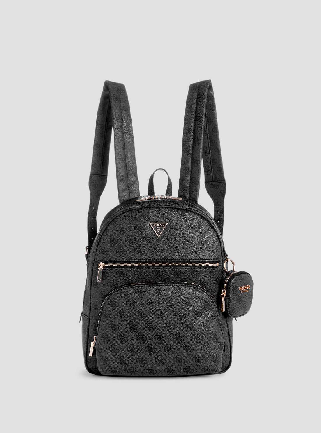Black Logo Power Play Large Backpack - Durable Laptop Backpack for Work, School & Travel - Perfect for Professionals, Students & Commuters
