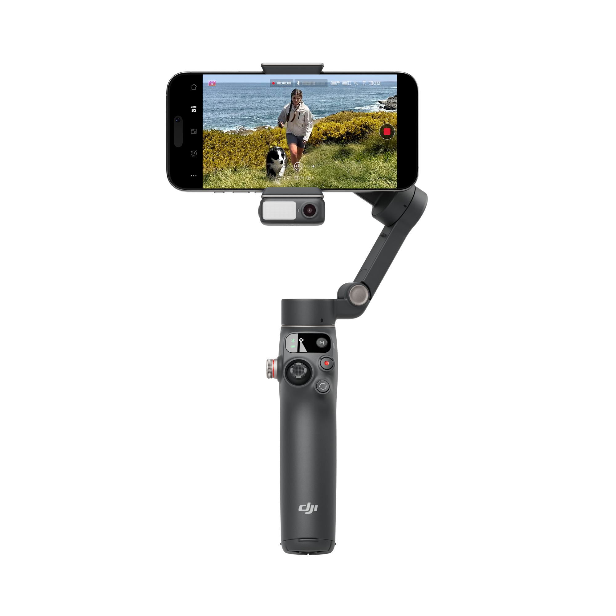 DJI Osmo Mobile 7P Smartphone Gimbal Stabilizer - 3-Axis Handheld Stabilizer for iPhone & Android - Perfect for Vlogging, Travel Videos & Smooth Footage