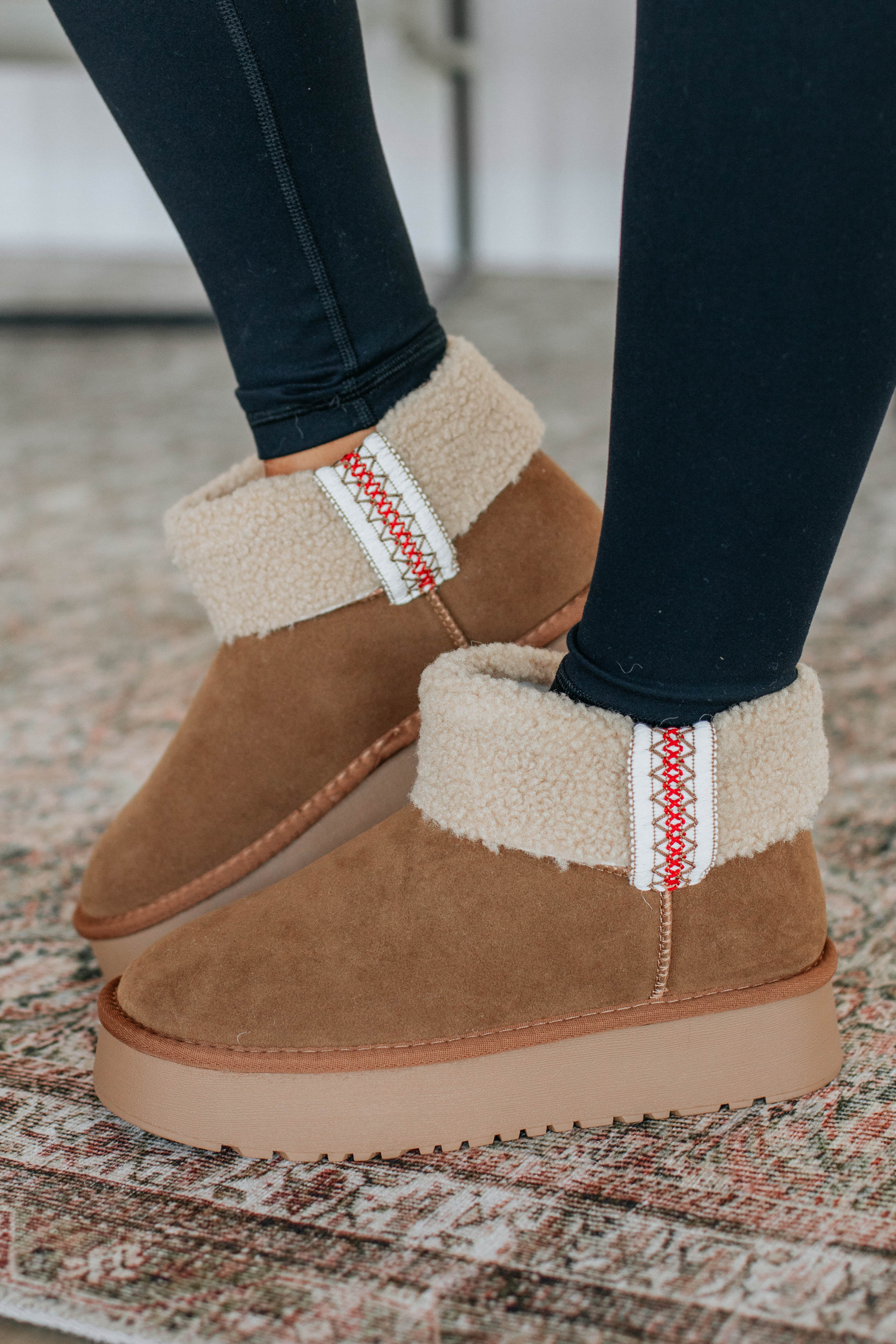 Baby It's Cold Outside Boots in Tan - Warm Winter Boots for Women - Perfect for Snow Days & Outdoor Adventures