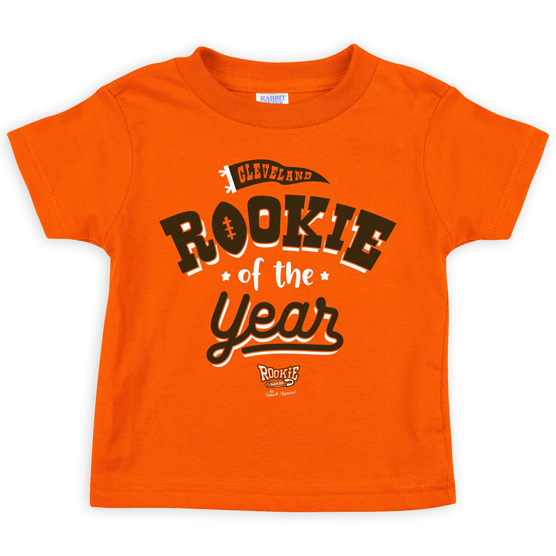 Rookie of The Year Baby Football Fan Outfit - NB-7T | Adorable Sports-Themed Infant Clothes for Game Day & Photo Shoots