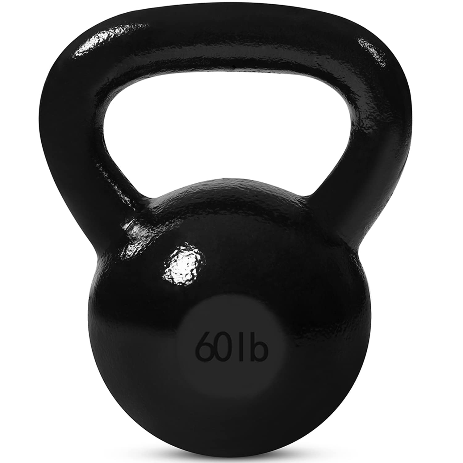 JFIT Cast Iron Kettlebell Weights 5-60lbs for Home Gym - Strength Training, CrossFit, HIIT Workouts - Perfect for Functional Fitness, Core Exercises & Weight Lifting Accessories - Ideal for Home Workouts & Gym Training