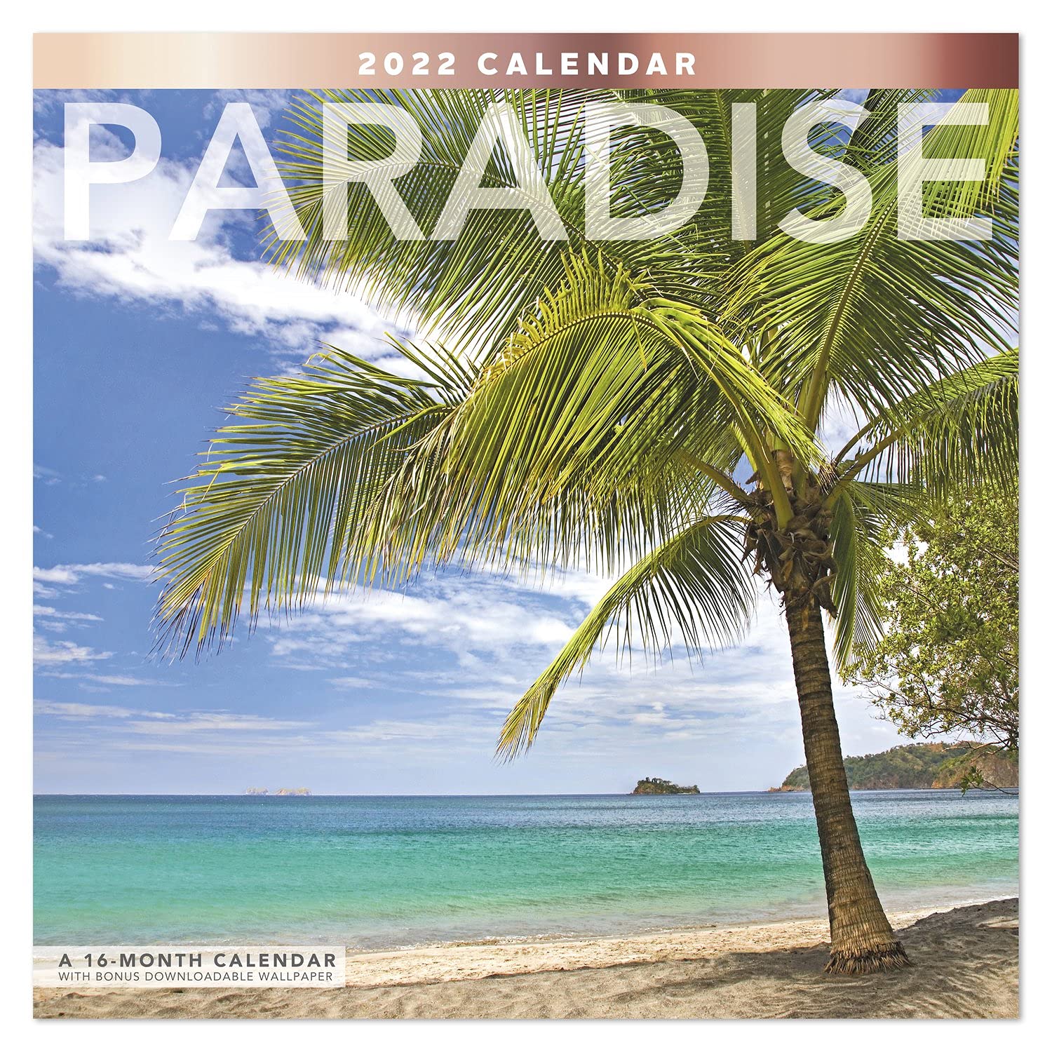2022 Paradise Wall Calendar - 12