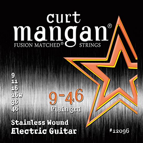 12096 Electric Guitar Strings - Premium Nickel Wound for Rock, Blues & Metal - Long-Lasting Tone & Durability - Perfect for Live Performances & Studio Recording