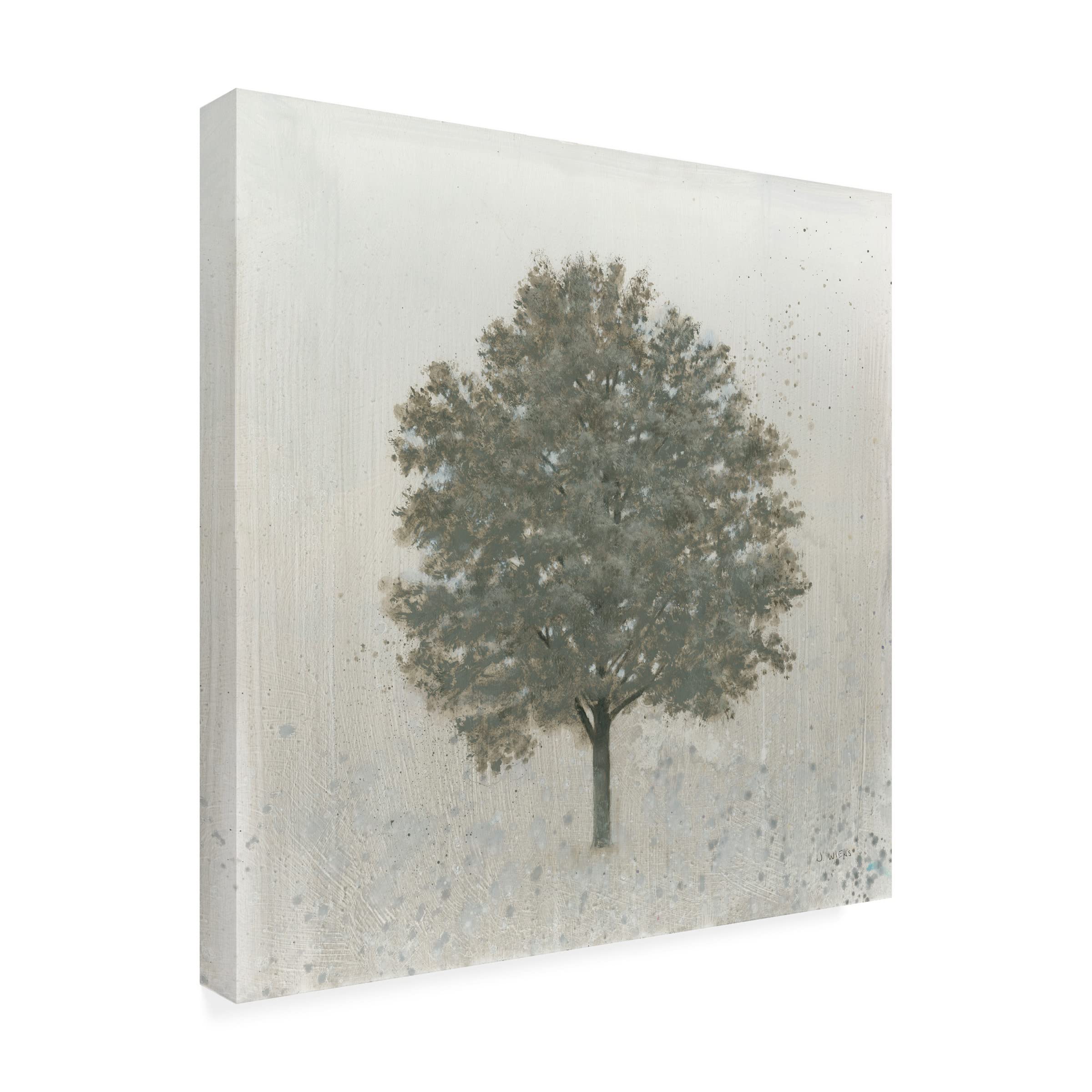 Trademark Fine Art 'Neutrality' Canvas Wall Art by James Wiens - Modern Abstract Painting for Living Room, Bedroom & Office Decor